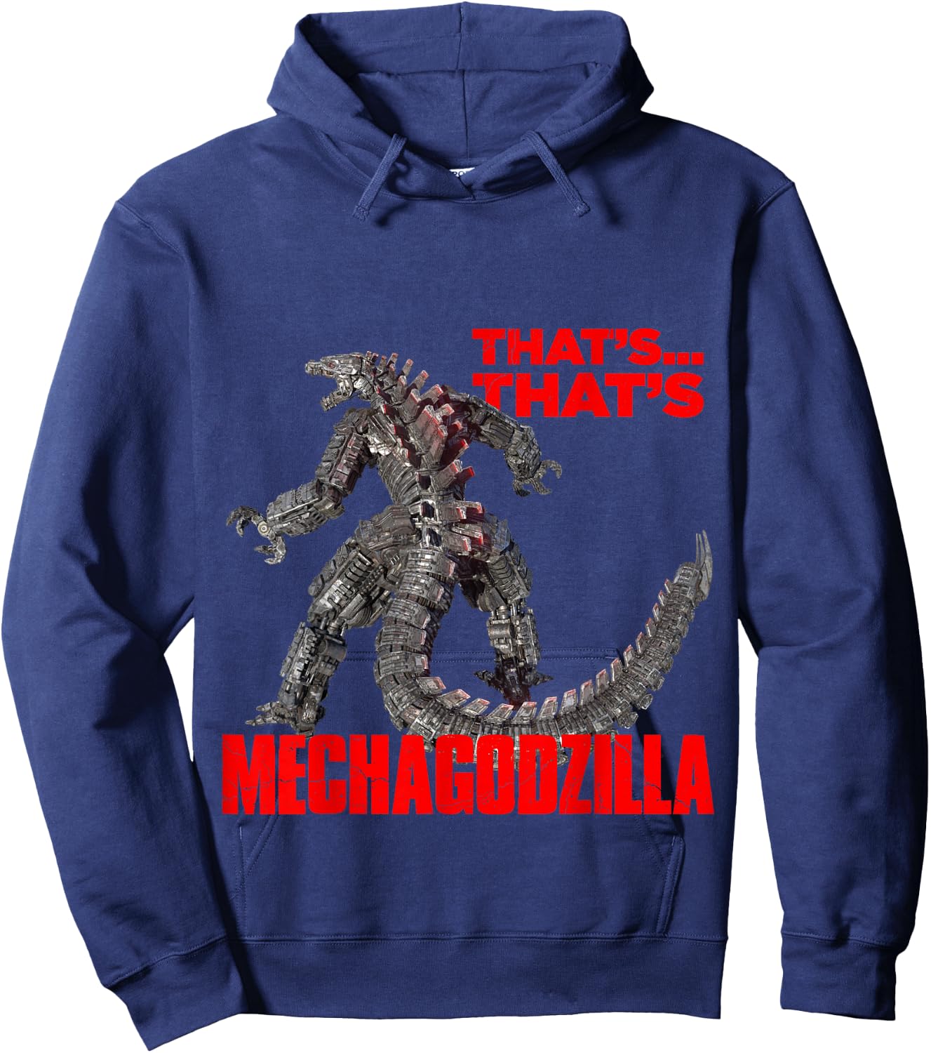 Godzilla vs Kong - That's Mechagodzilla Hoodie - Hoodie | Navy
