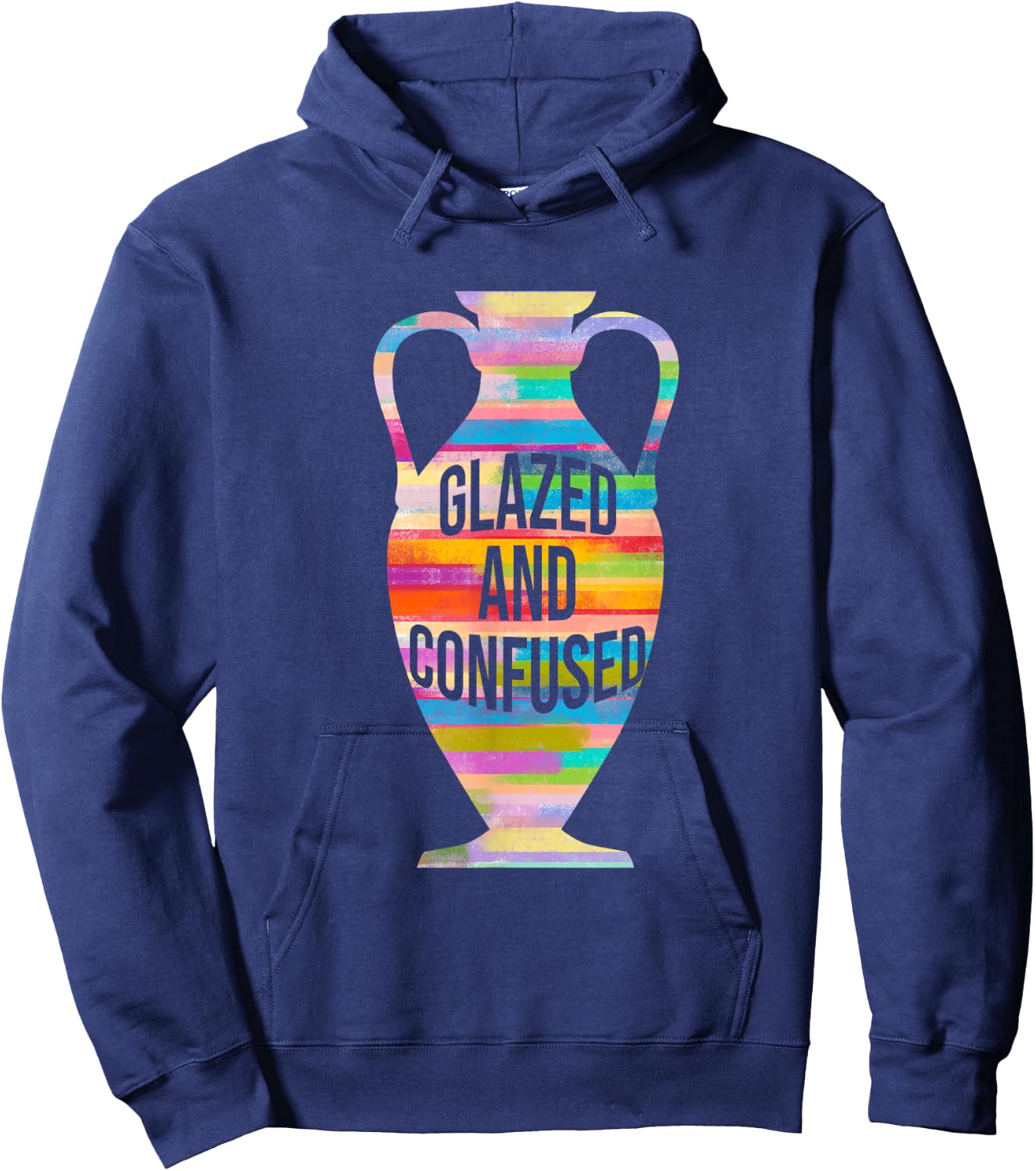 Clay Pottery Handmade Pottery Ceramic Clay Gift Hoodie - Hoodie | Navy