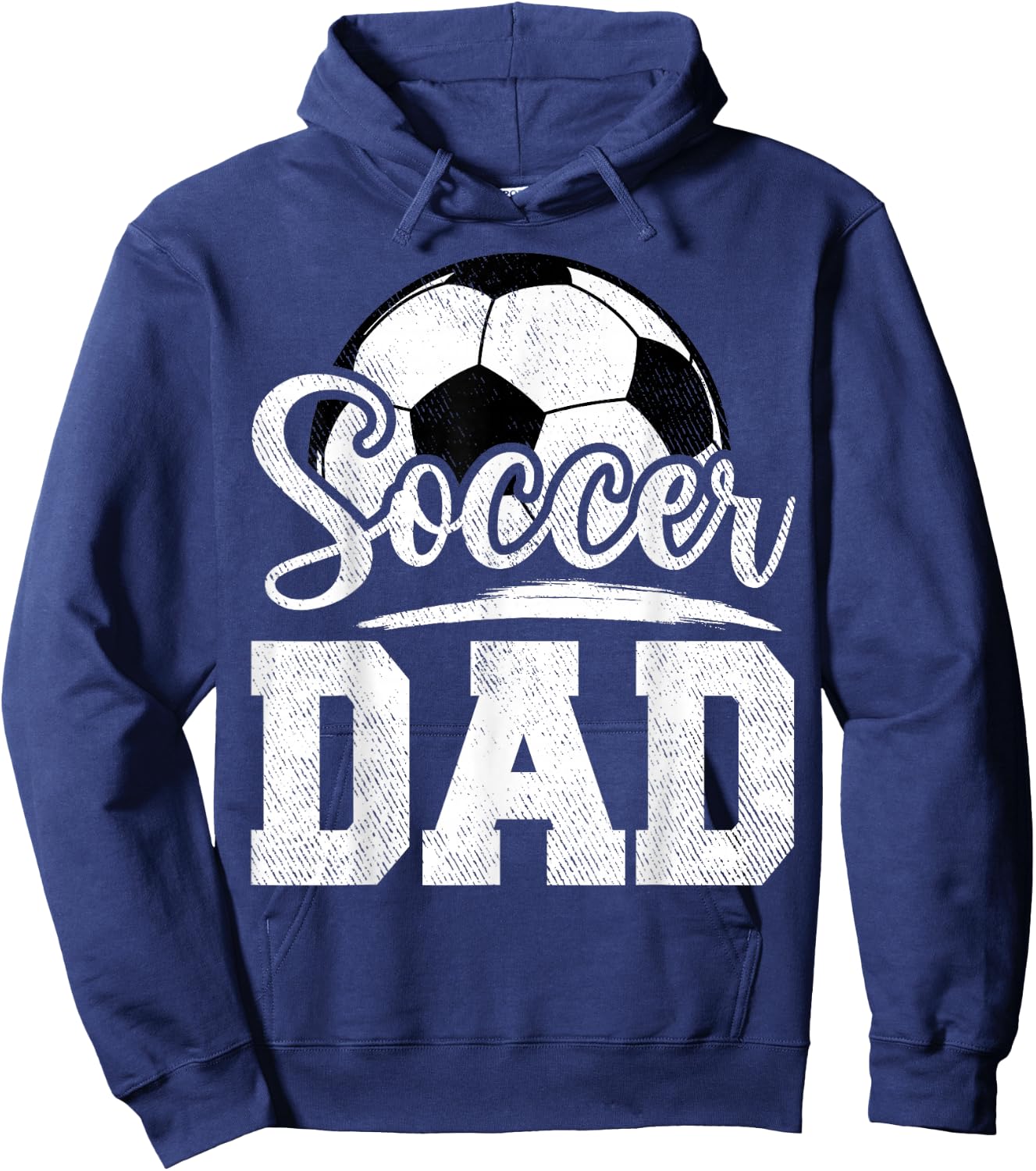 Soccer Dad Soccer Player Game Day Father's Day Hoodie - Hoodie | Navy