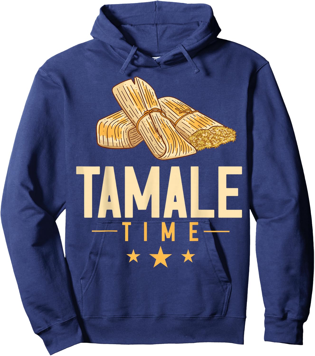 Tamale Mexican Gift Recipe Vegan Hoodie - Hoodie | Navy
