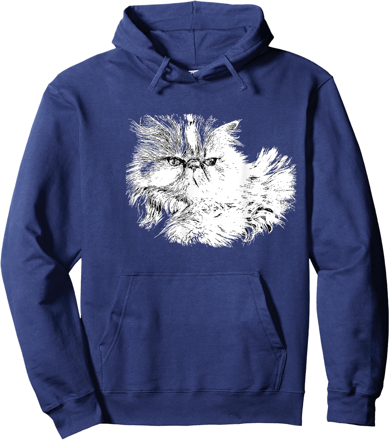 Persian Cat Women Kids Hoodie - Hoodie | Navy