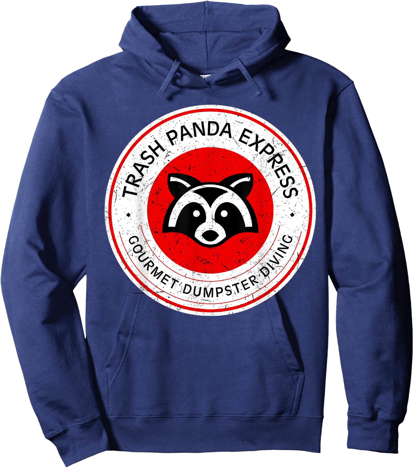 Trash Panda Gourmet Dumpster Diving EXpress Hoodie - Hoodie | Navy