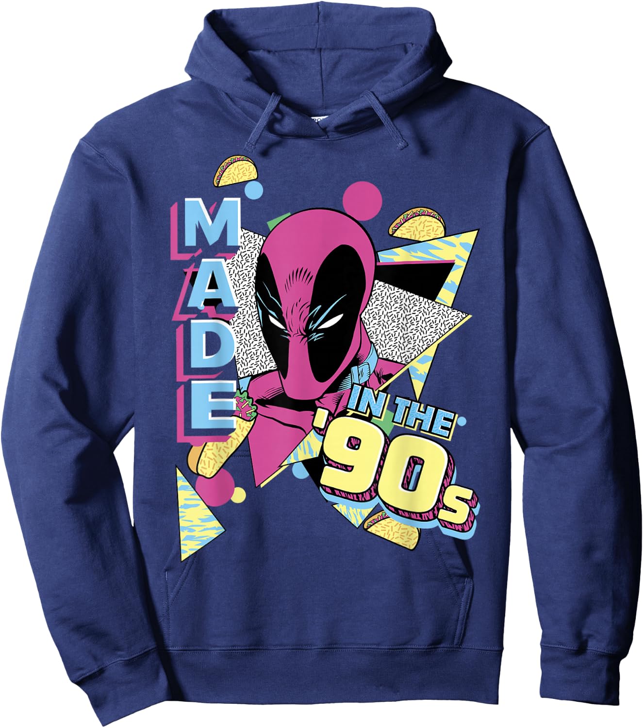 Marvel Deadpool 30th Made In The '90s Hoodie - Hoodie | Navy
