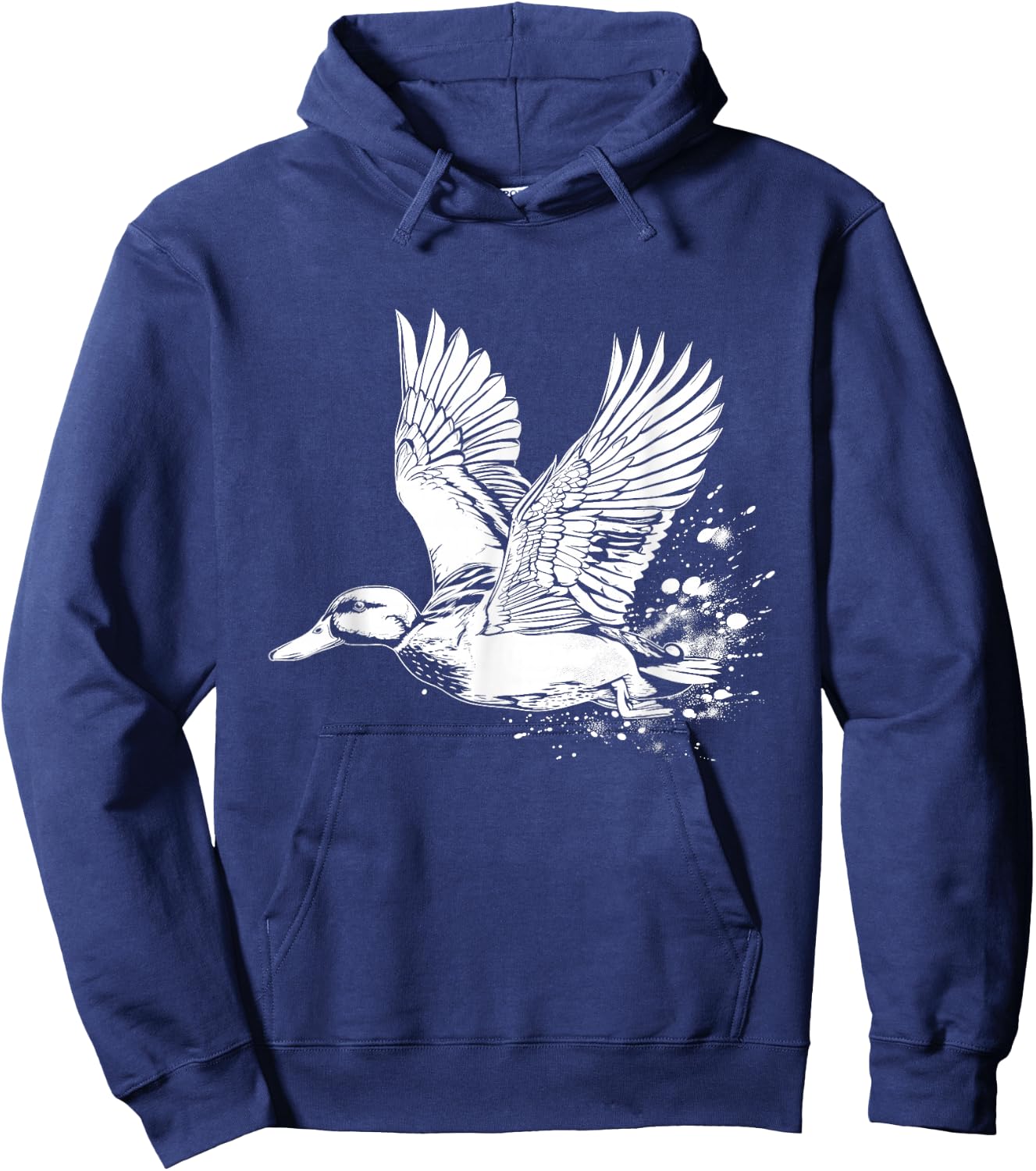 Duck Hunting Waterfowl Mallard Duck Hunter Hoodie - Hoodie | Navy