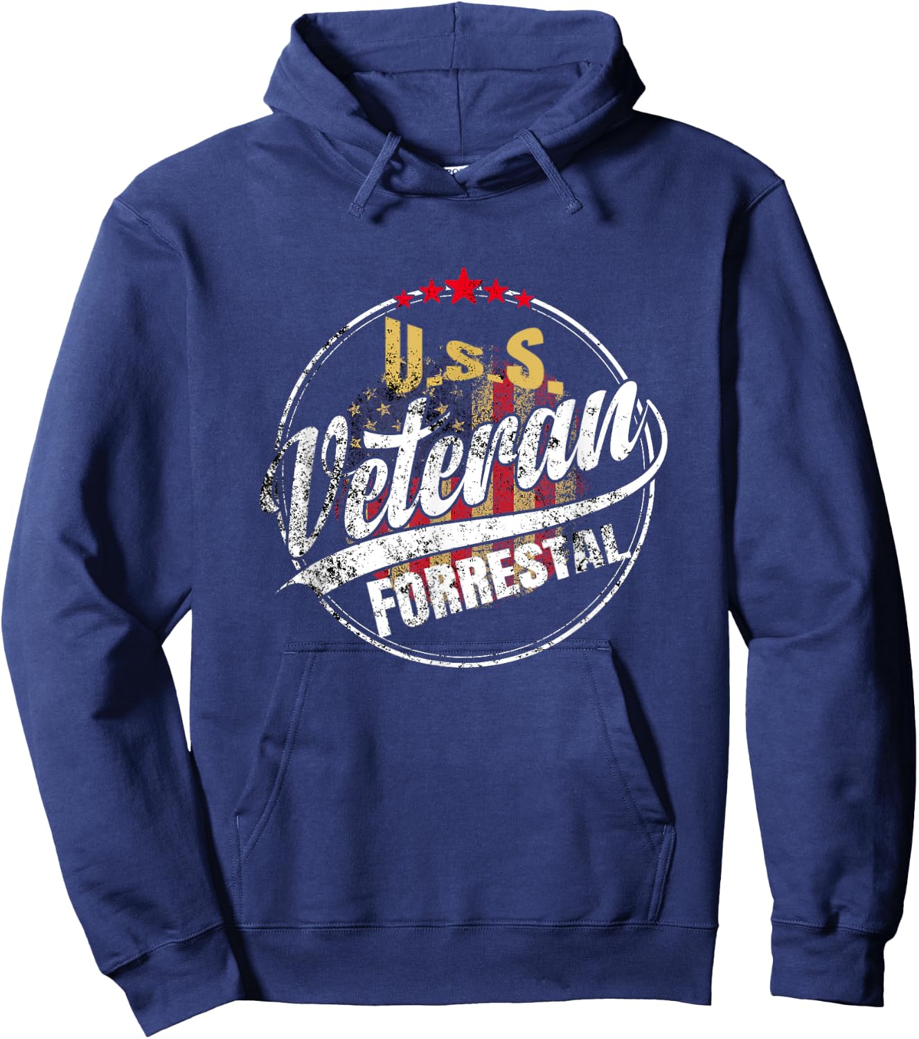 USS Forrestal Veteran Supercarrier Hoodie - Hoodie | Navy