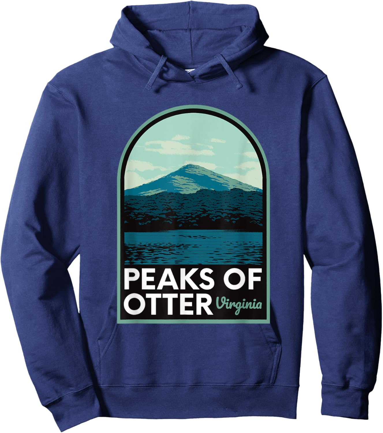 Peaks of Otter Virginia Hoodie - Hoodie | Navy