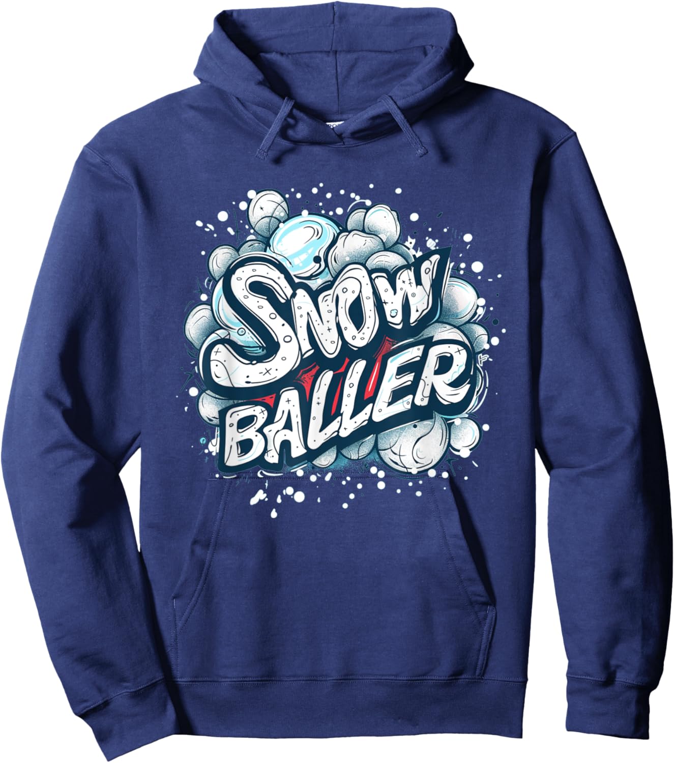 Pretty Snowballer Speech Hoodie - Hoodie | Navy