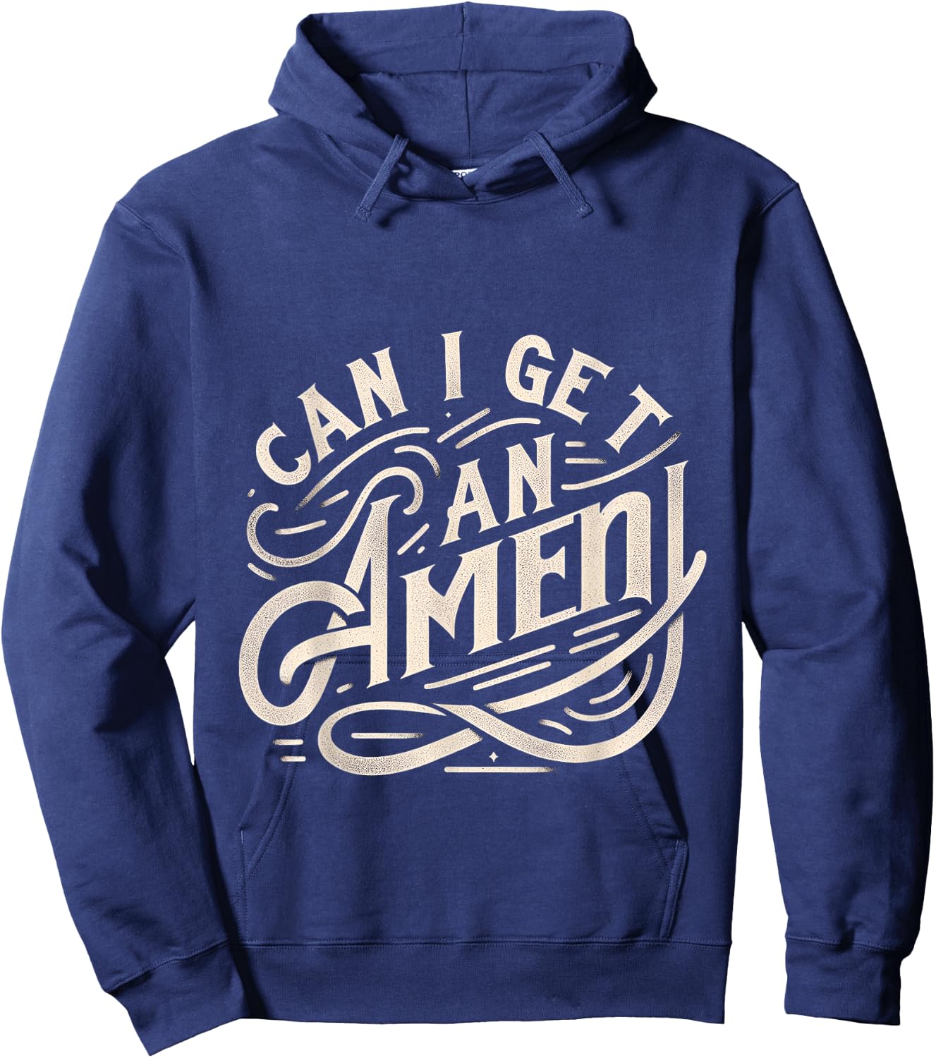 Can I Get An Amen Hoodie - Hoodie | Navy