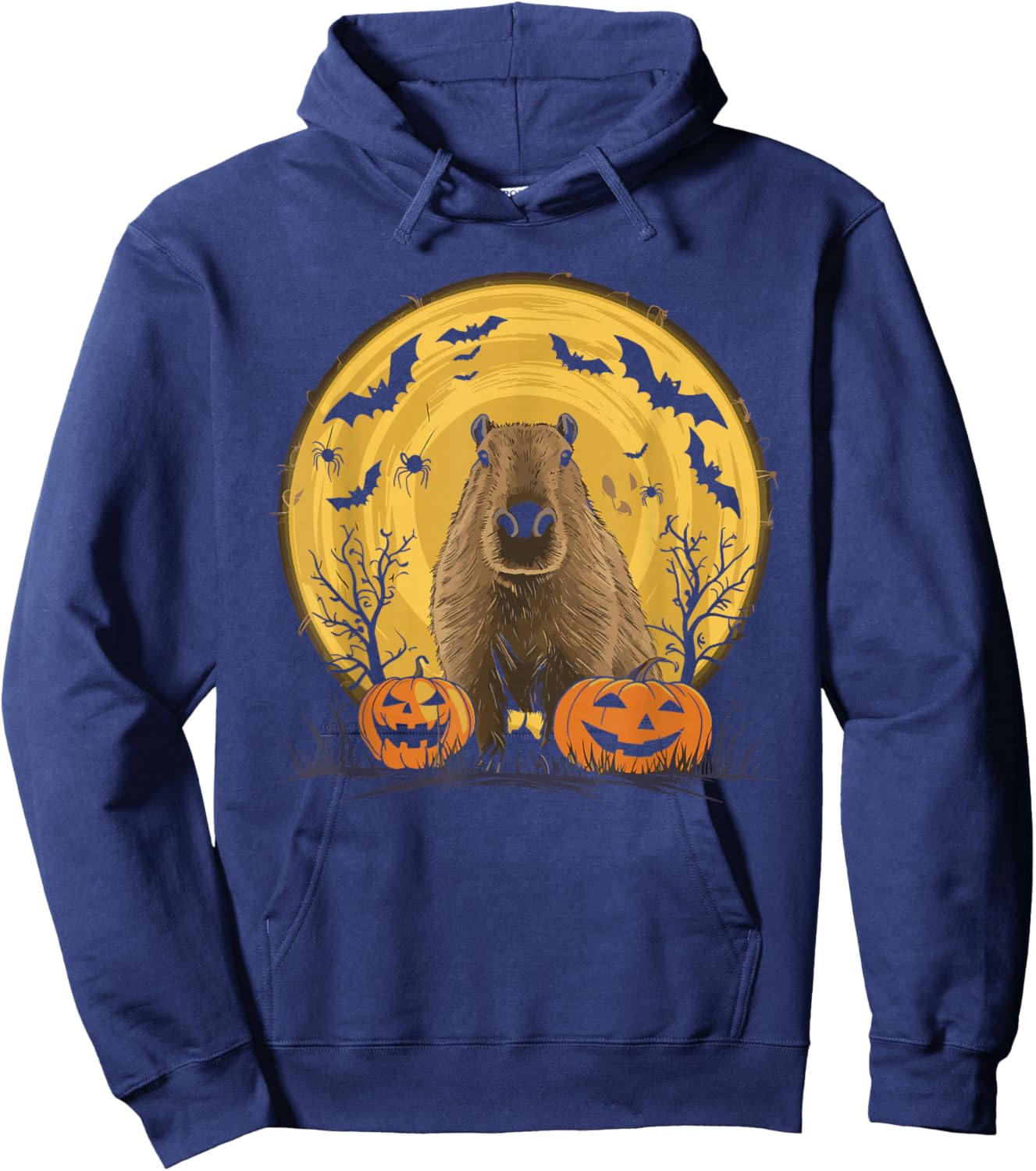 Capybara Halloween Hoodie - Hoodie | Navy