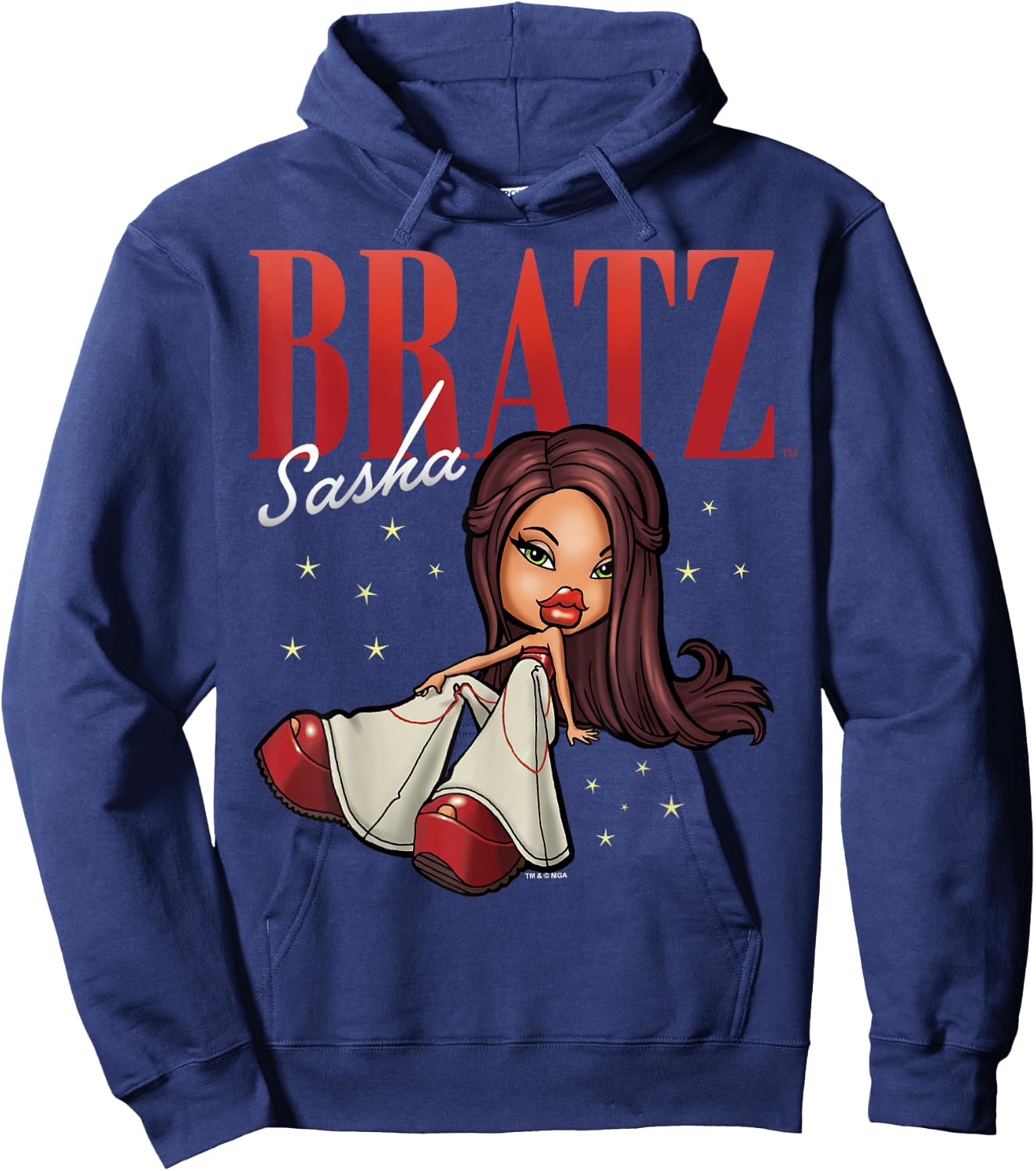 Bratz Sasha Portrait Hoodie - Hoodie | Navy