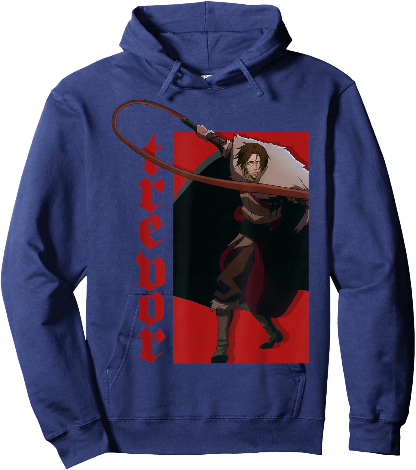 Castlevania Trevor Belmont Character Portrait Hoodie - Hoodie | Navy