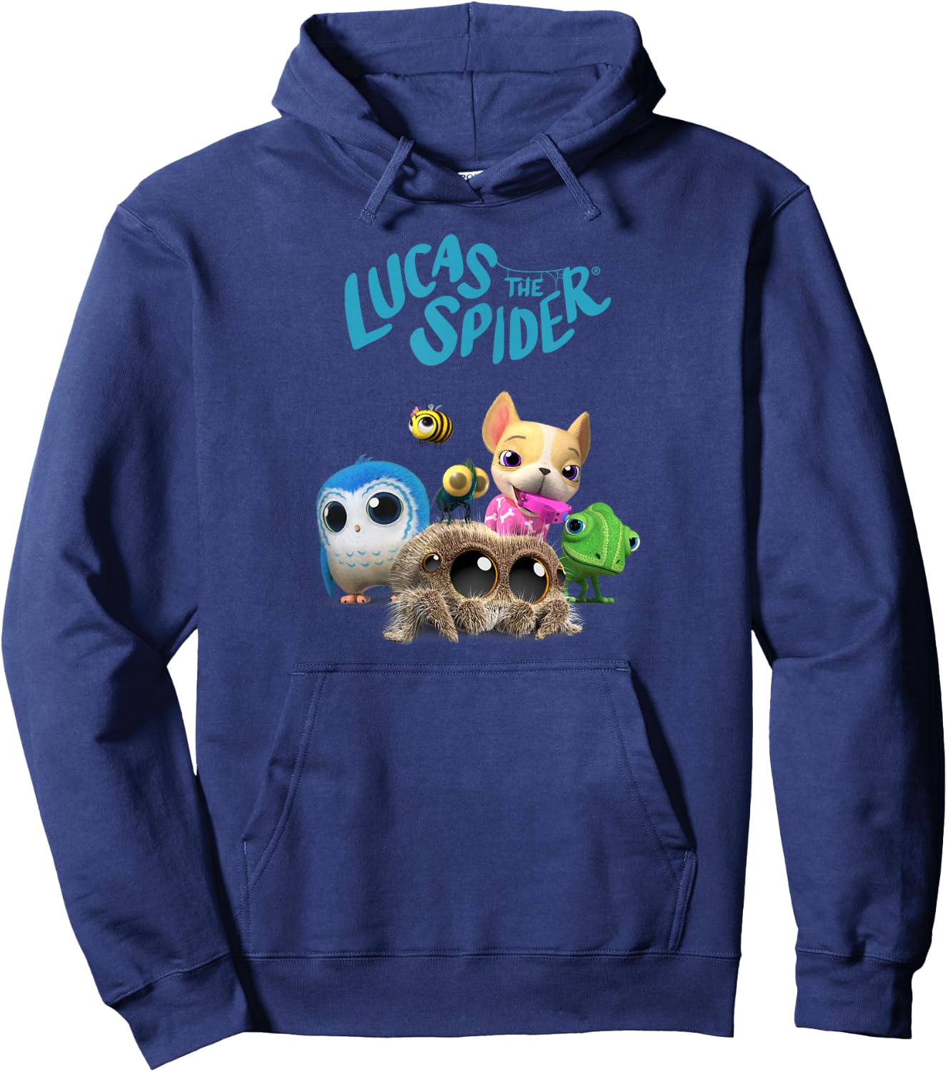 Lucas The Spider & Friends Hoodie - Hoodie | Navy
