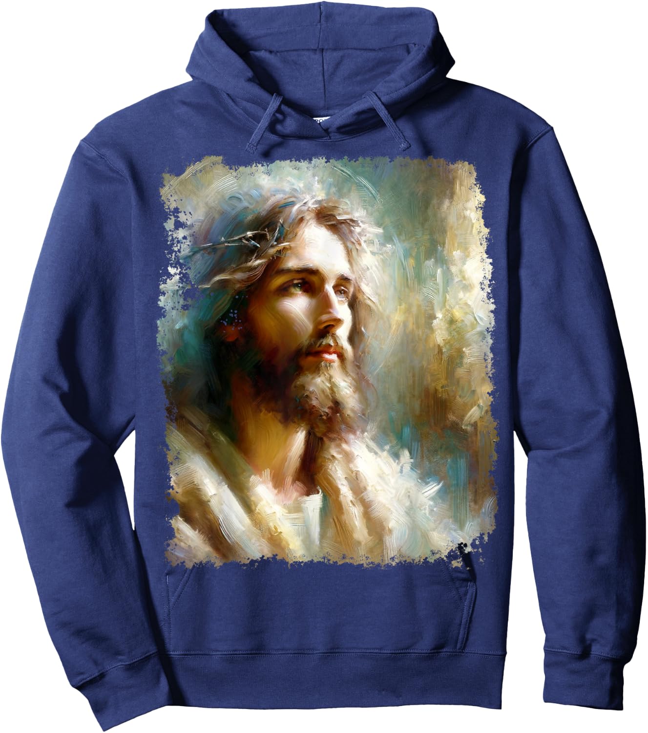 Angel Jesus Christ Hoodie - Hoodie | Navy