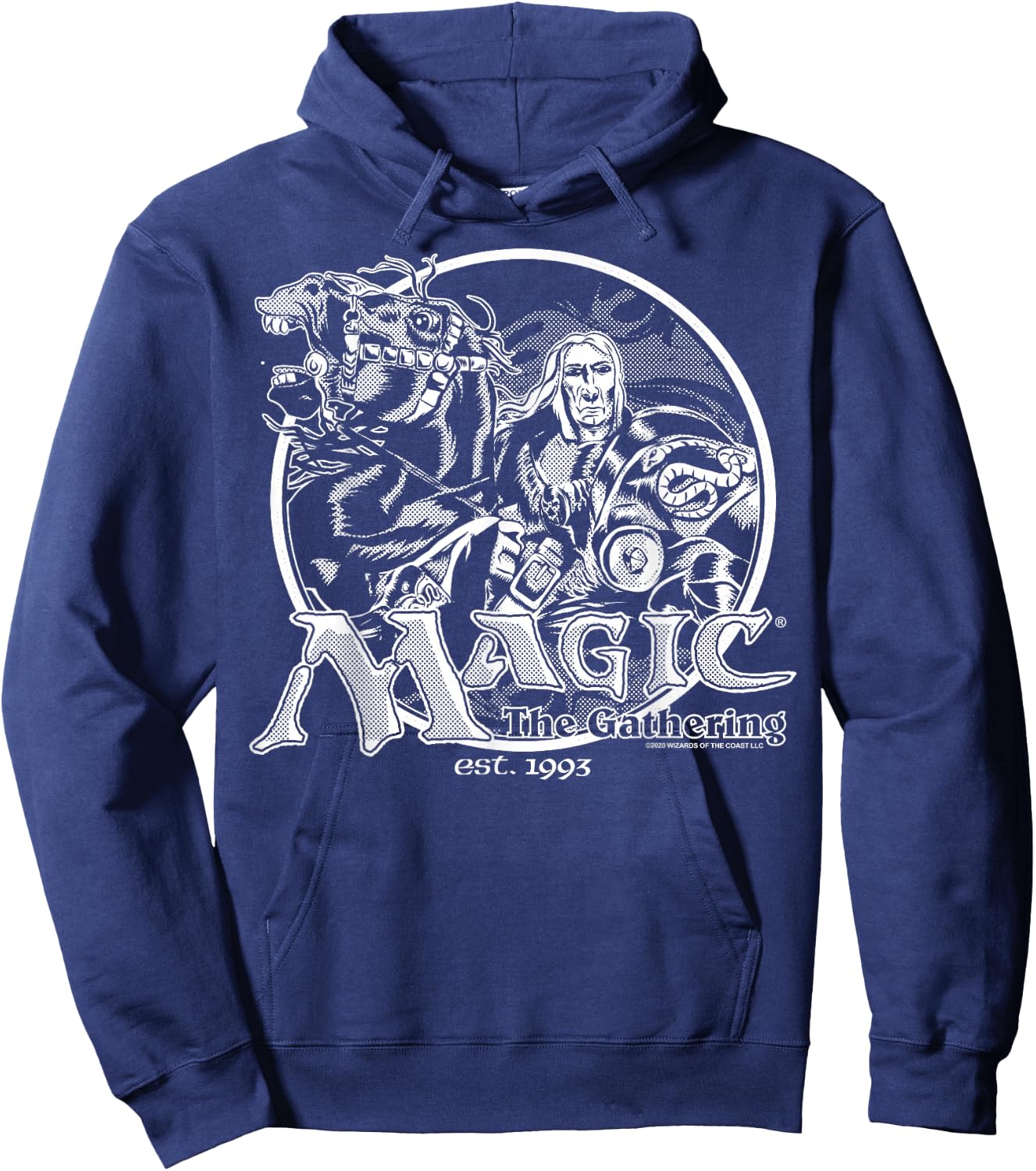 Magic: The Gathering Retro Logo Hoodie - Hoodie | Navy