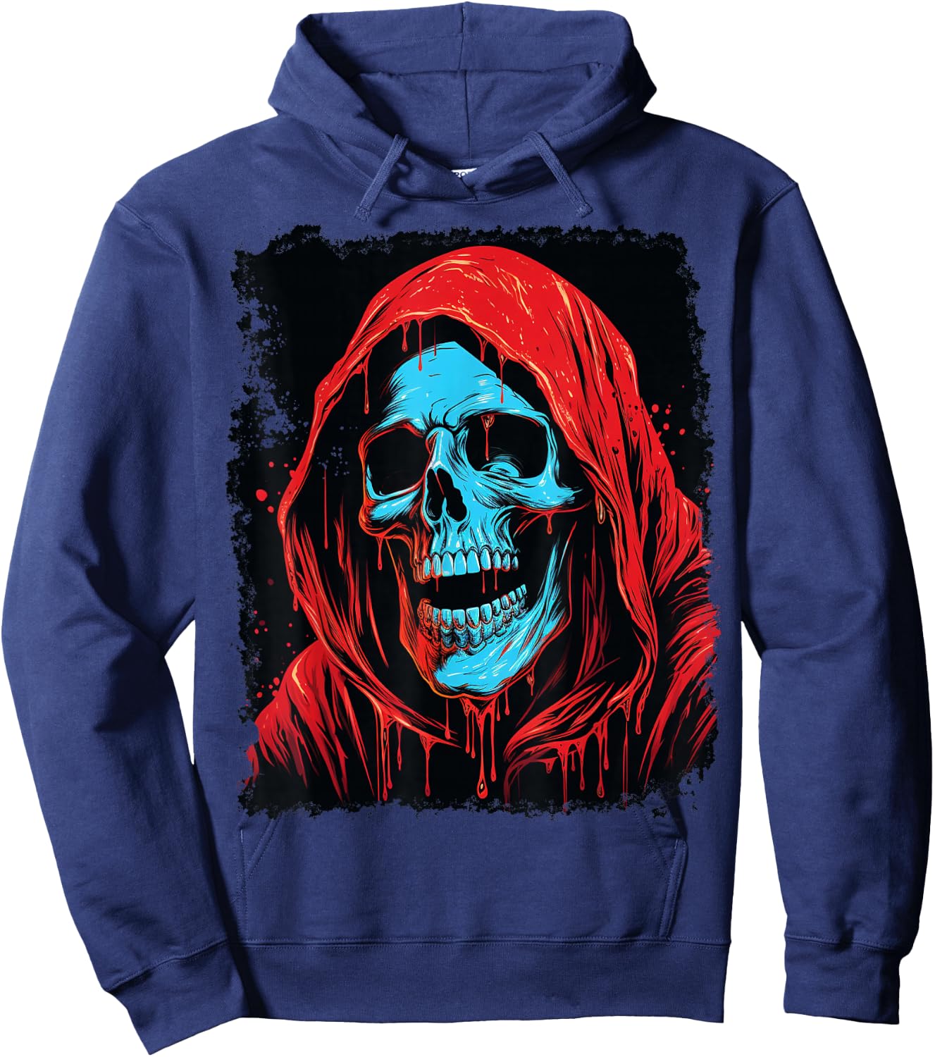 A Grim Reaper Hoodie - Hoodie | Navy