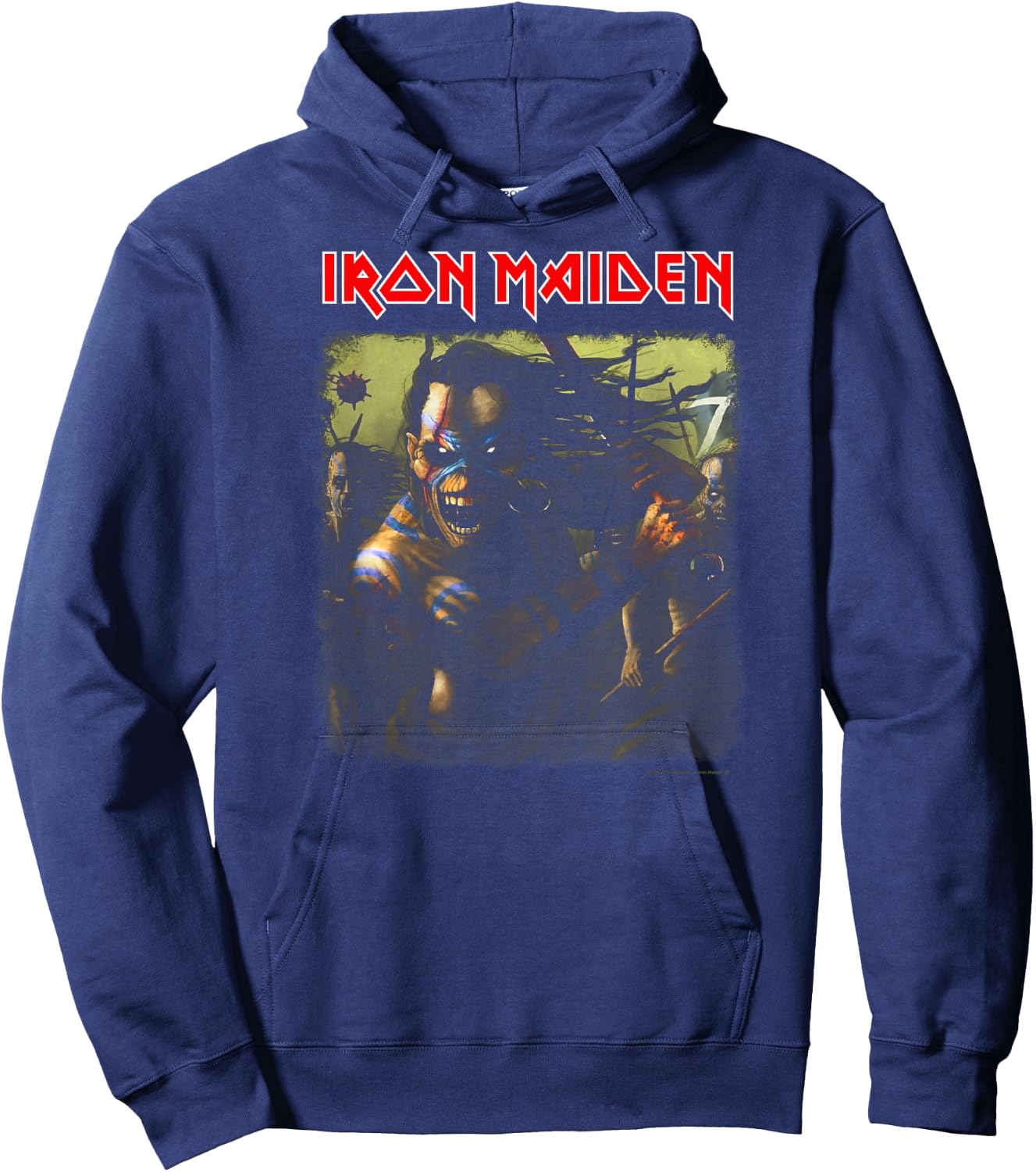 Iron Maiden Legacy Collection 4- Clansman Hoodie - Hoodie | Navy