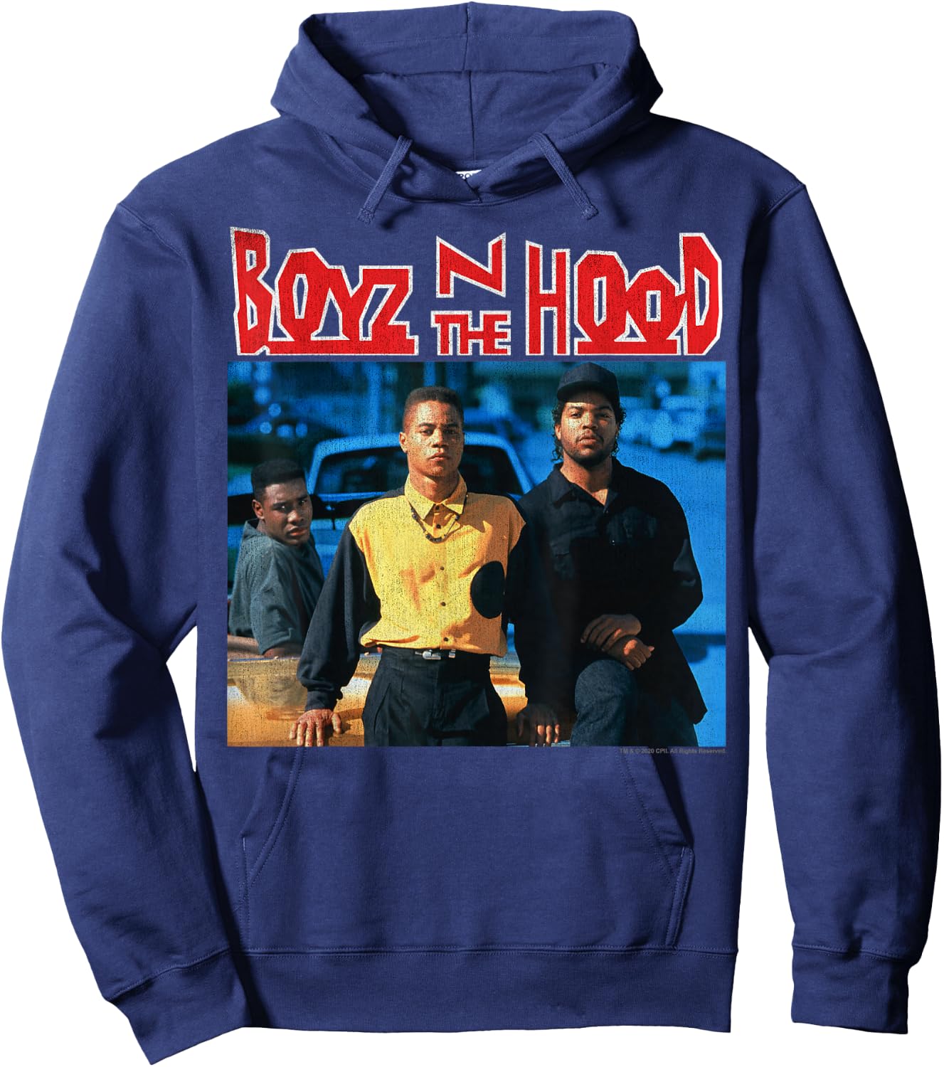 Boyz N The Hood Classic Poster Small Hoodie - Hoodie | Navy