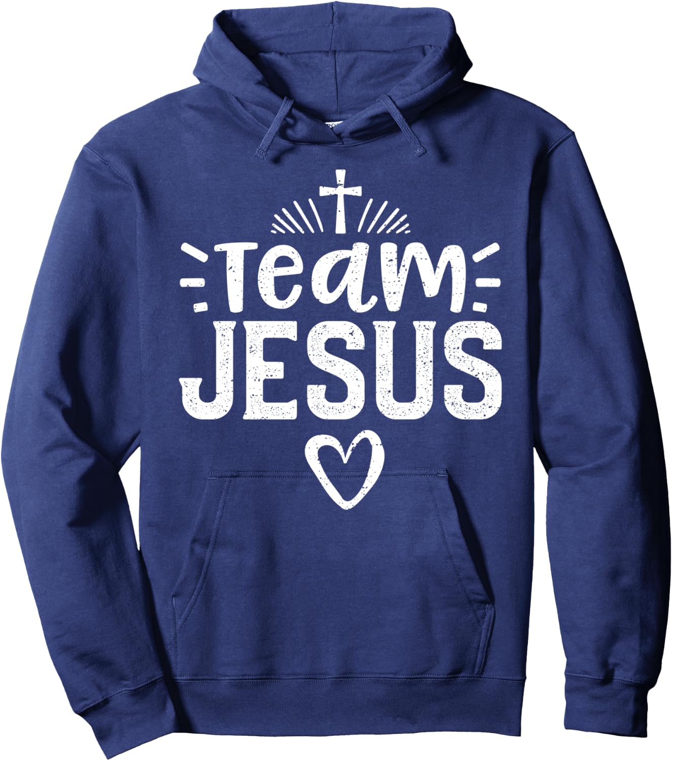 Team Jesus - Church Hoodie - Hoodie | Navy