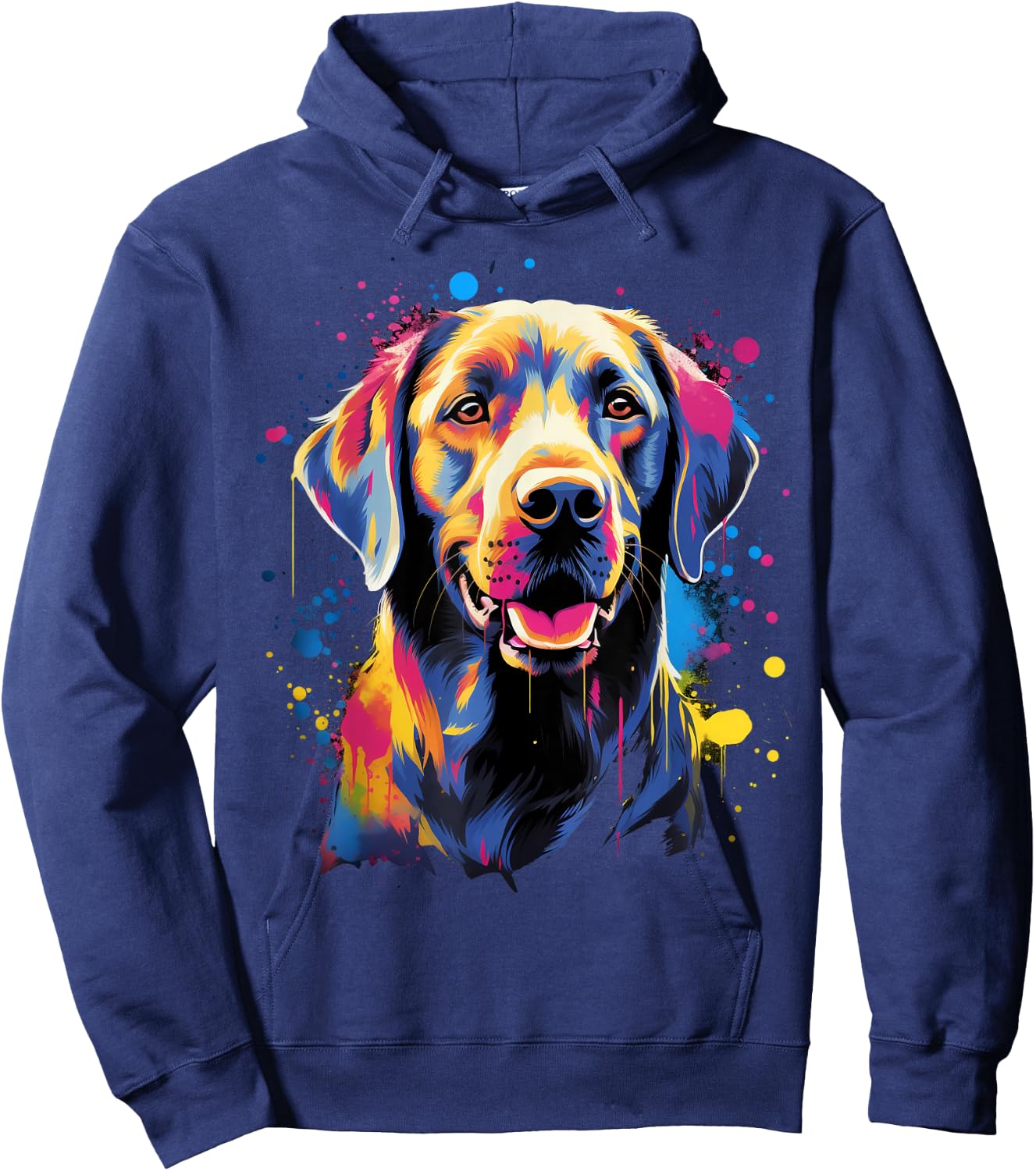 Cute Labrador Retriever Hoodie - Hoodie | Navy