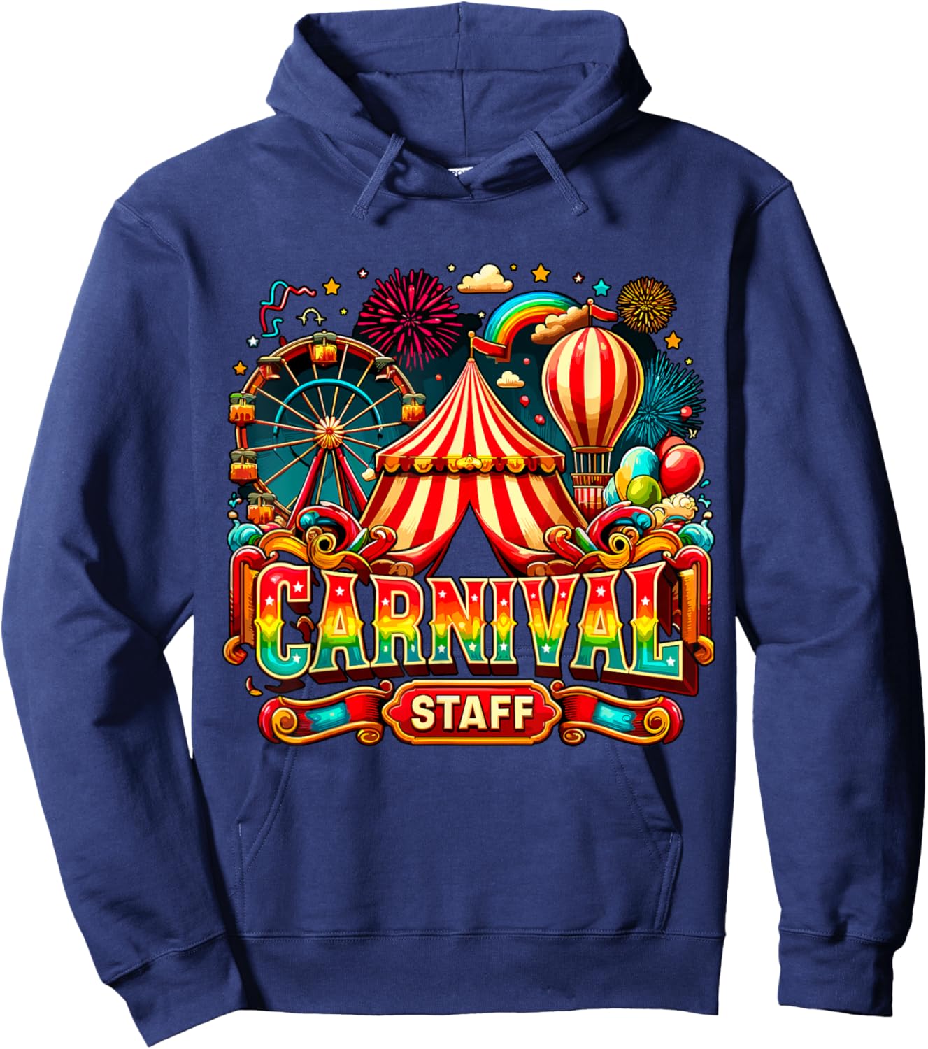 Carnival Staff Matching Circus Hoodie - Hoodie | Navy