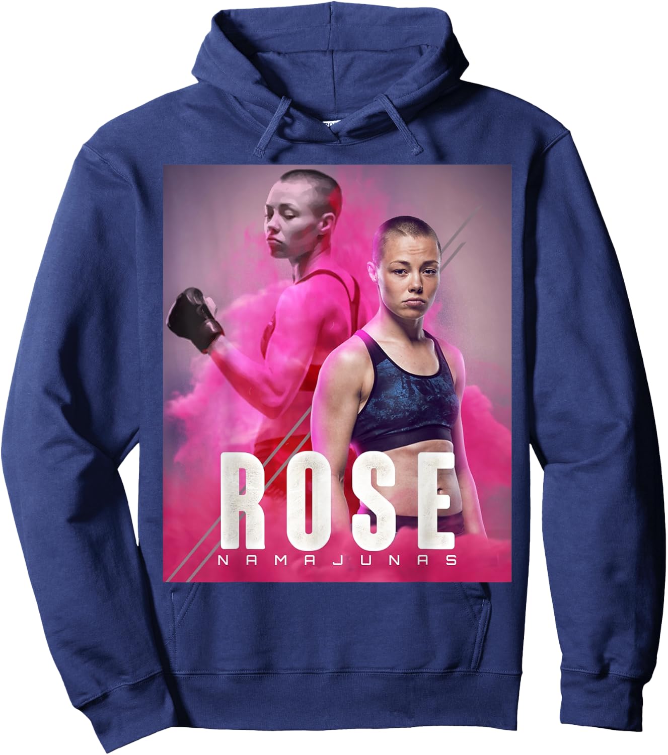 Thug Rose - Female MMA World Champion Fighter Hoodie - Hoodie | Navy