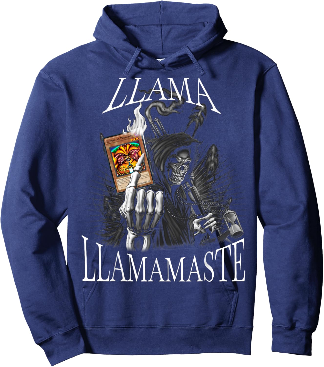 Llama llamamaste llama mas temprano Hoodie - Hoodie | Navy