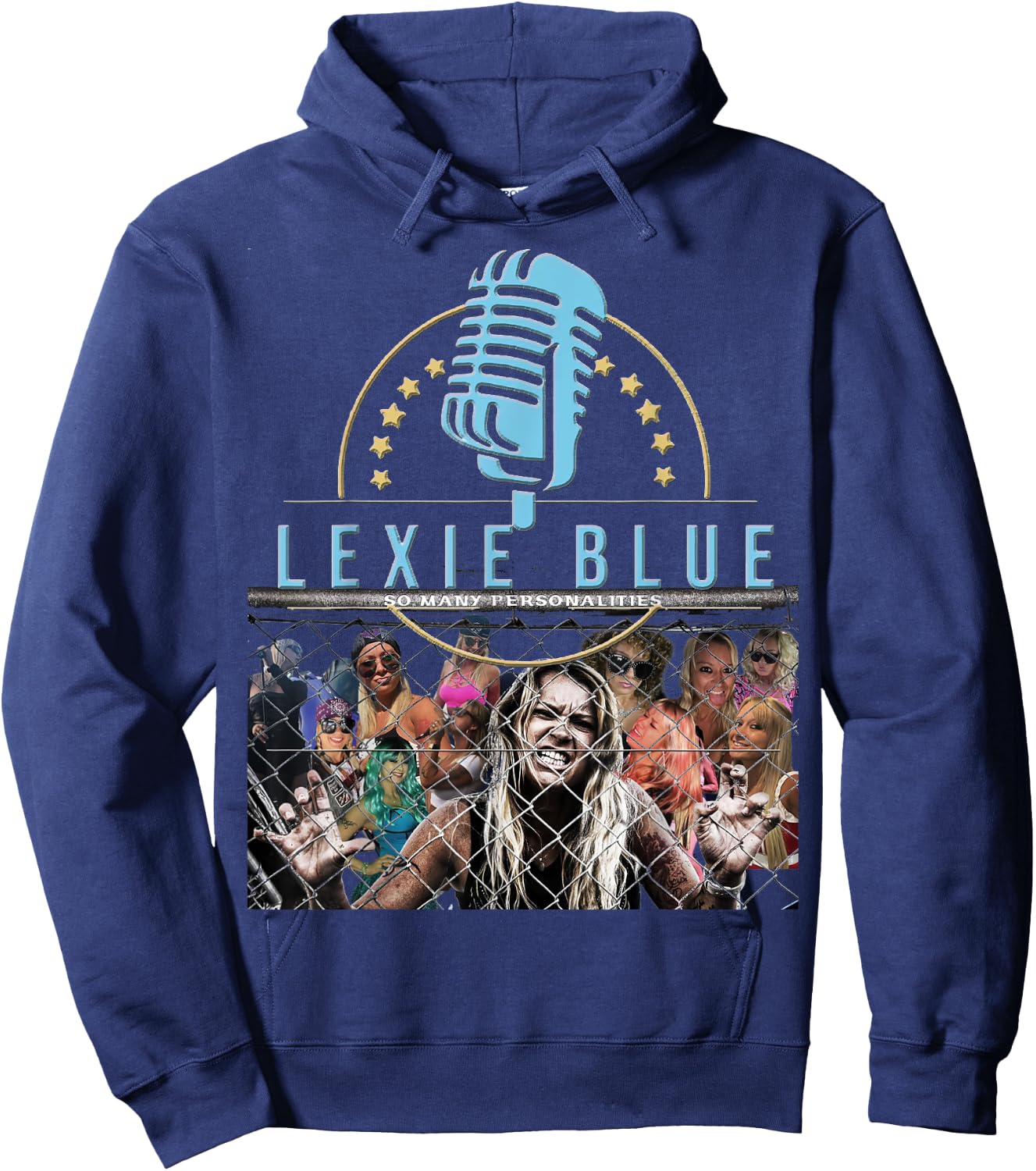 Lexie Blue So Many Personalities Hoodie - Hoodie | Navy