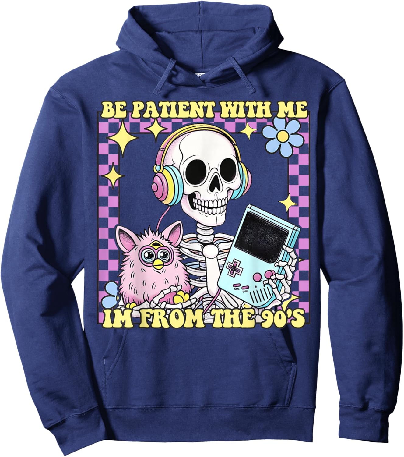 Please Be Patient With Me I'm From The 90s Hoodie - Hoodie | Navy