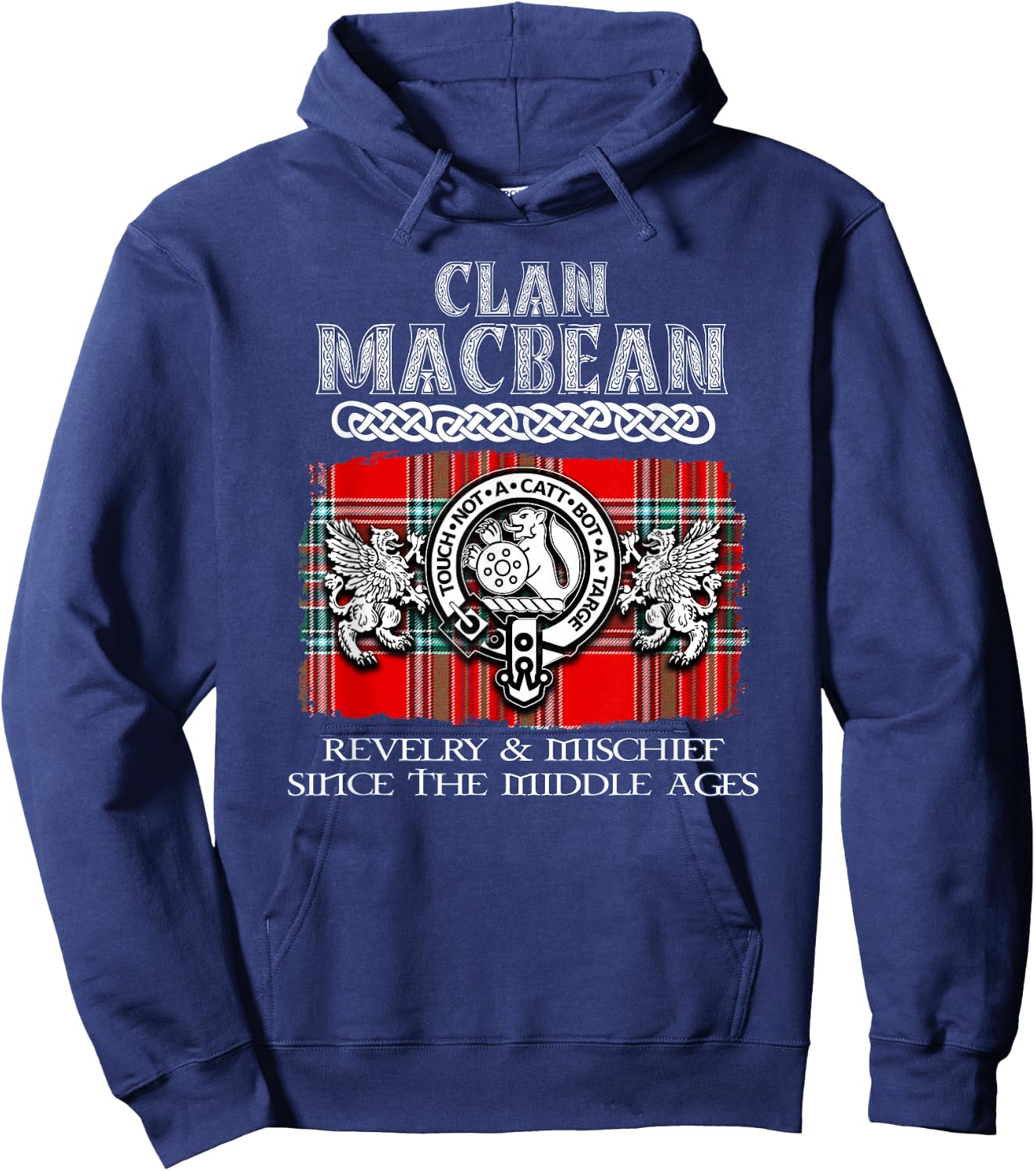Clan MacBean Scottish MacBean surname Hoodie - Hoodie | Navy