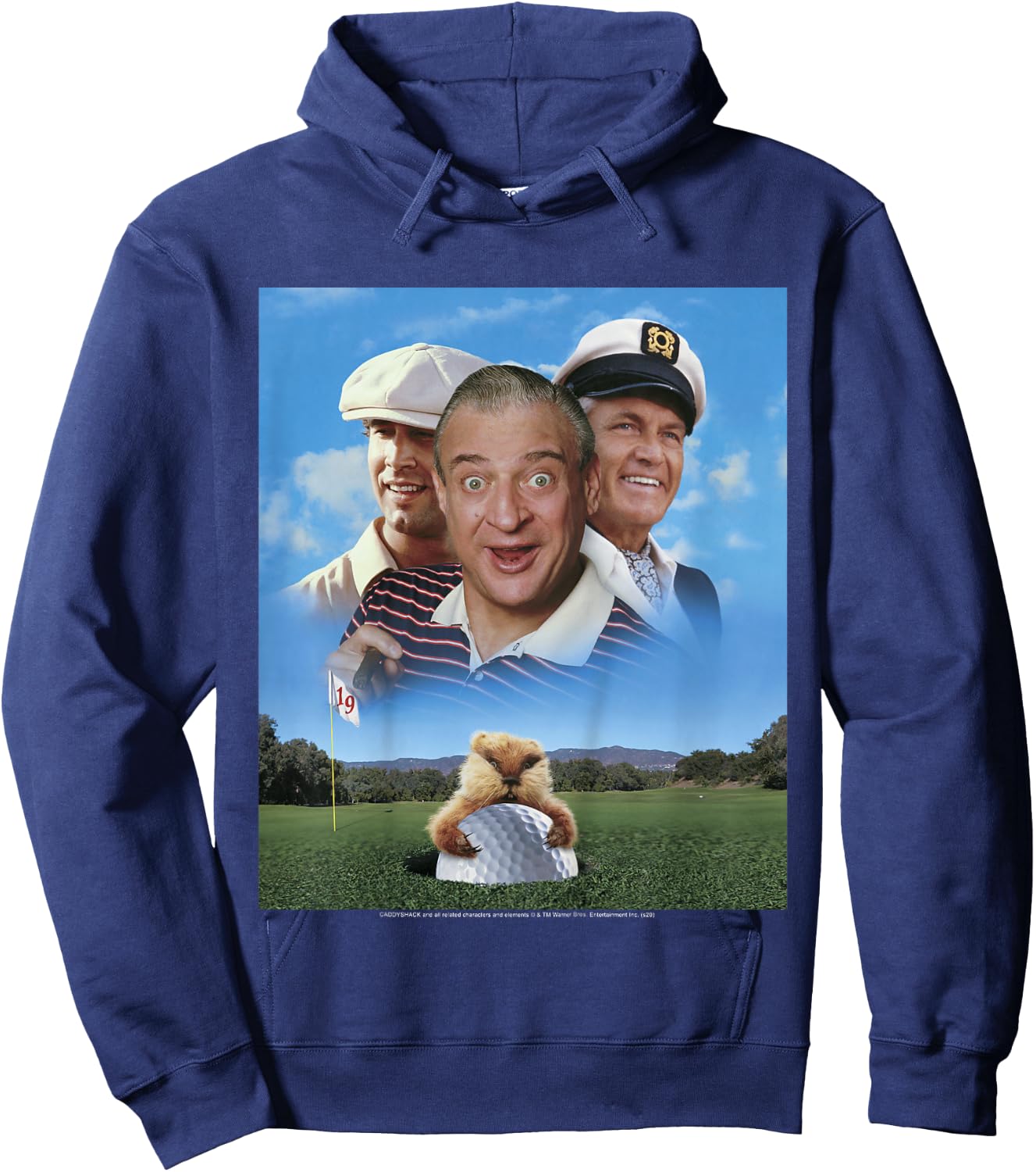 Kids Caddyshack Group Shot Poster Hoodie - Hoodie | Navy