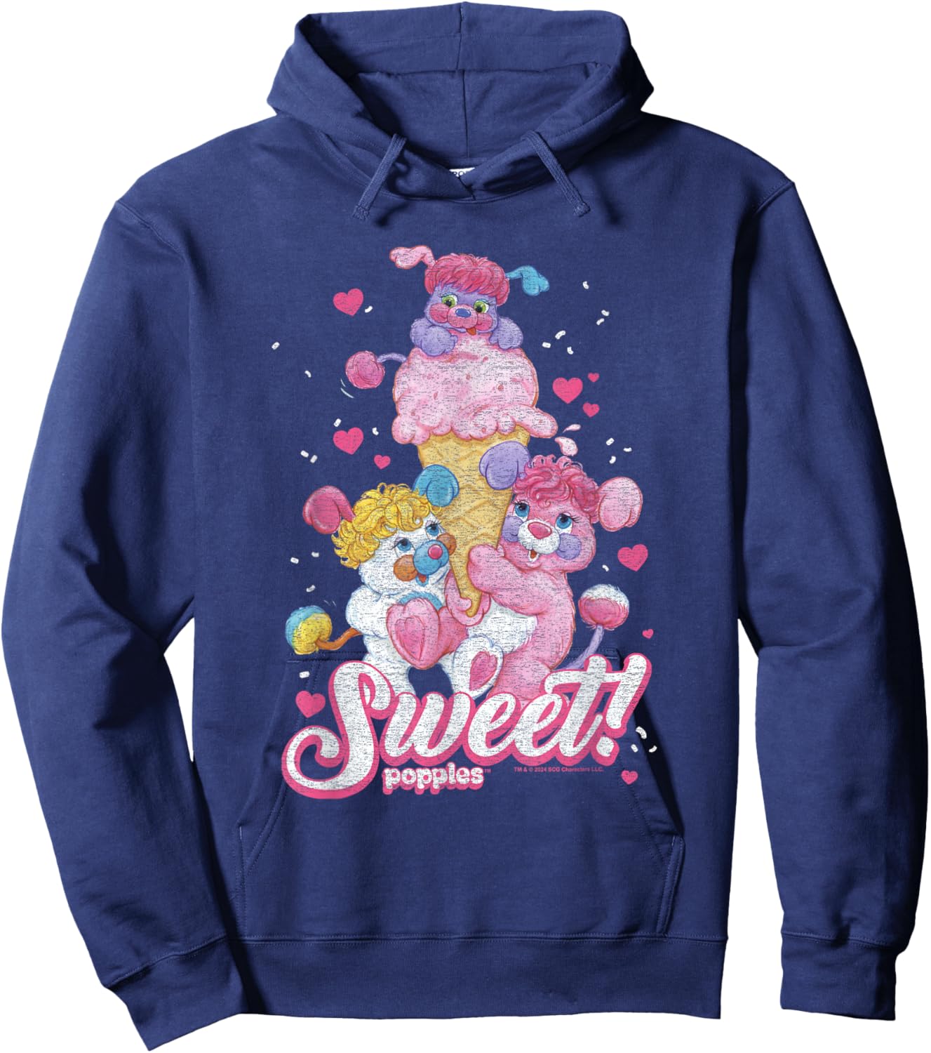 Popples Sweet Hoodie - Hoodie | Navy