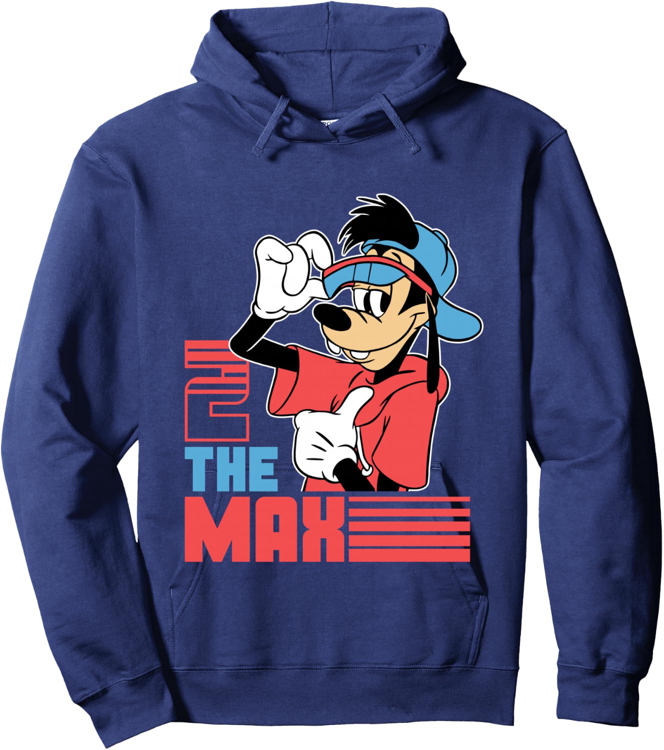 Disney A Goofy Movie 2 the Max 90s Hoodie - Hoodie | Navy