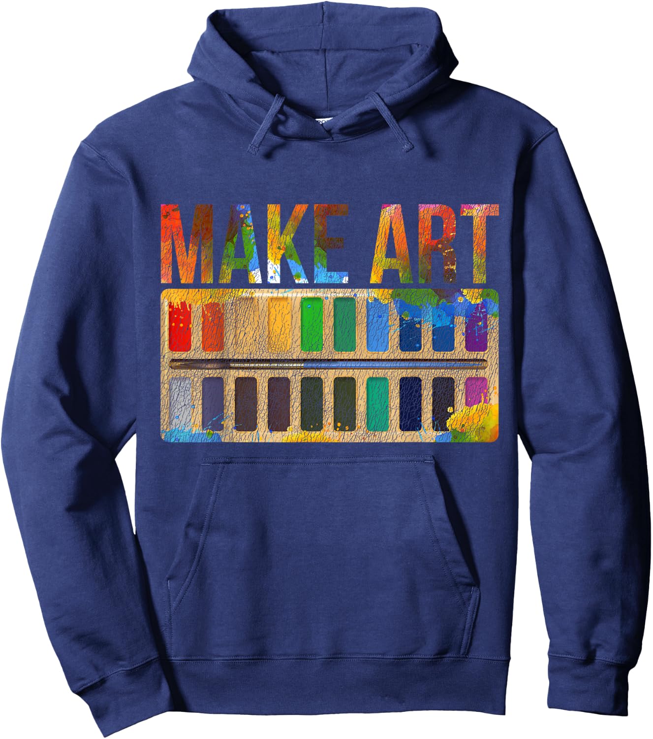 Make Art Artist Hoodie - Hoodie | Navy