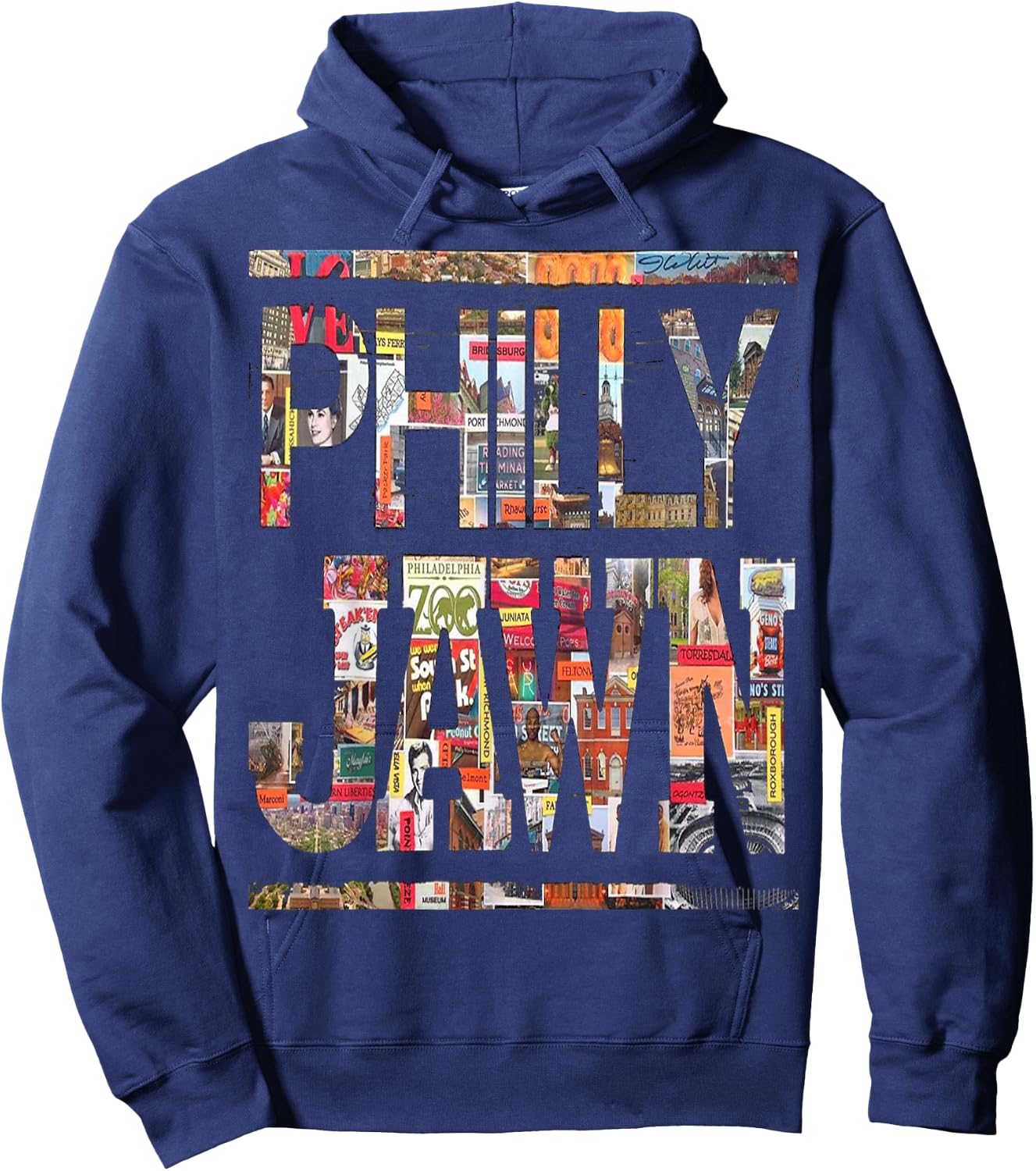 Philly jawn, Slang Philadelphia Hometown Hoodie - Hoodie | Navy