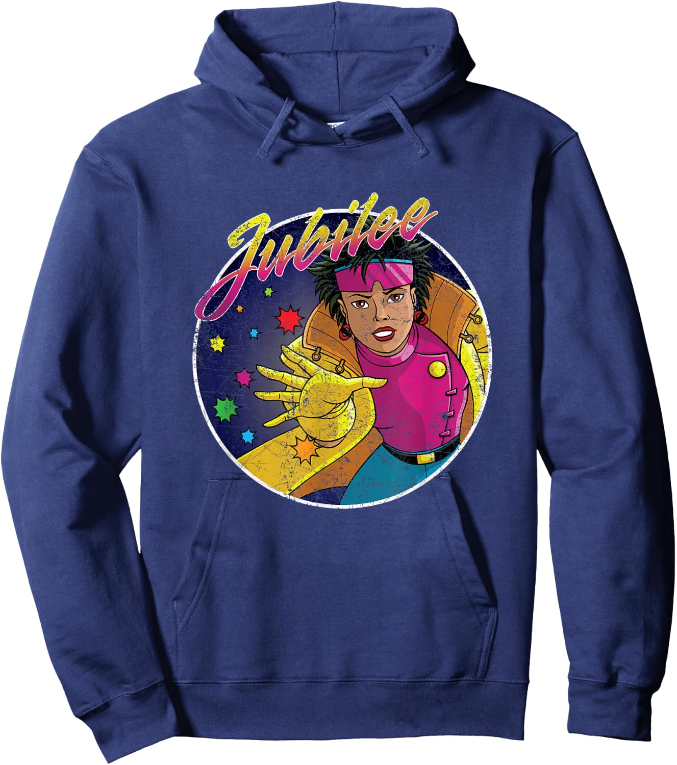Marvel X-Men Jubilee 90s Hoodie - Hoodie | Navy