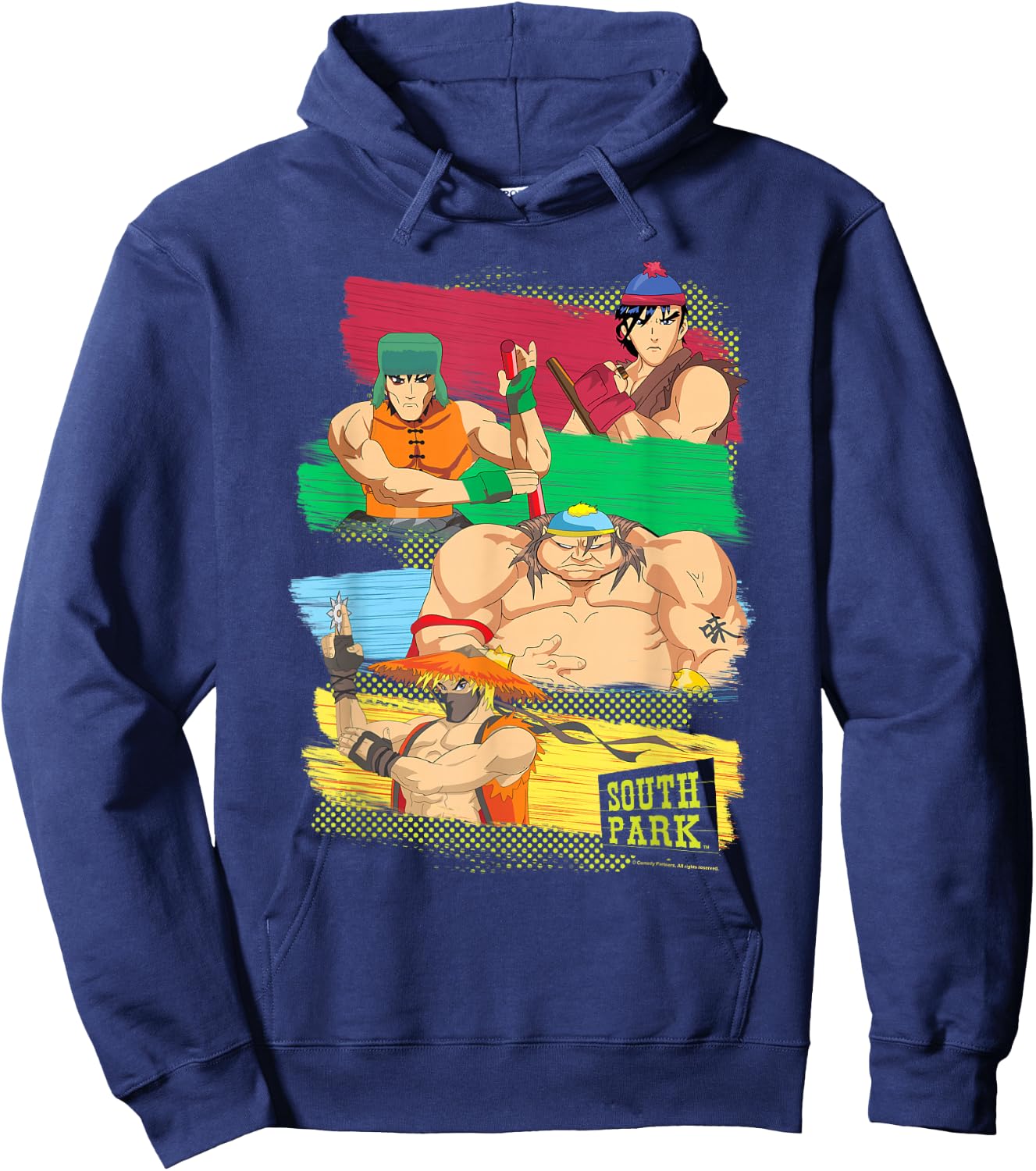 South Park South Park Anime Hoodie - Hoodie | Navy