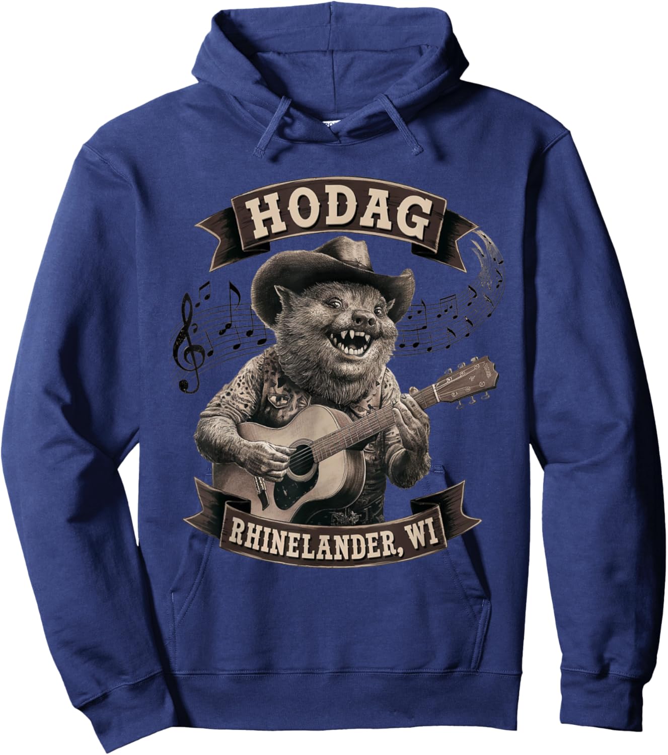 Hodag Rhinelander, WI Country Fest Creature Hoodie - Hoodie | Navy