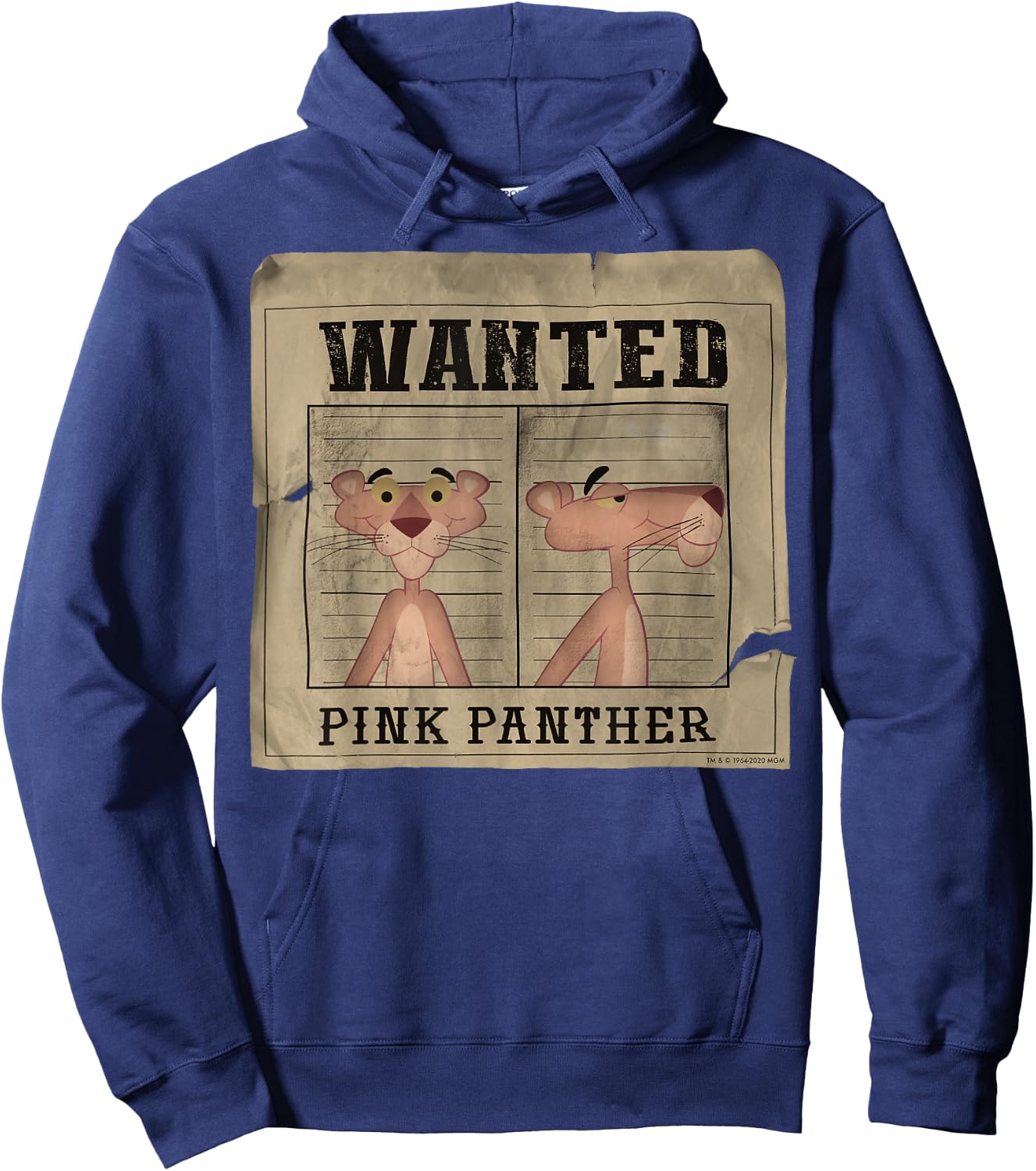 The Pink Panther Wanted Poster Small Hoodie - Hoodie | Navy