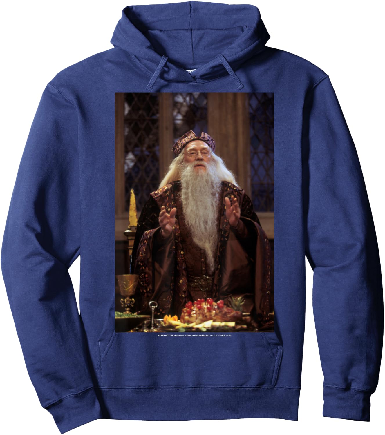 Harry Potter Professor Dumbledore Poster Hoodie - Hoodie | Navy