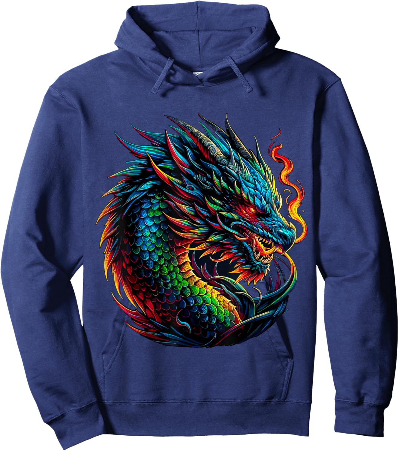 Fantasy Dragon Hoodie - Hoodie | Navy