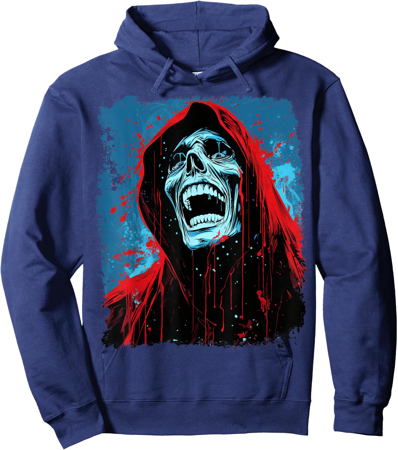 The Grim Reaper Hoodie - Hoodie | Navy