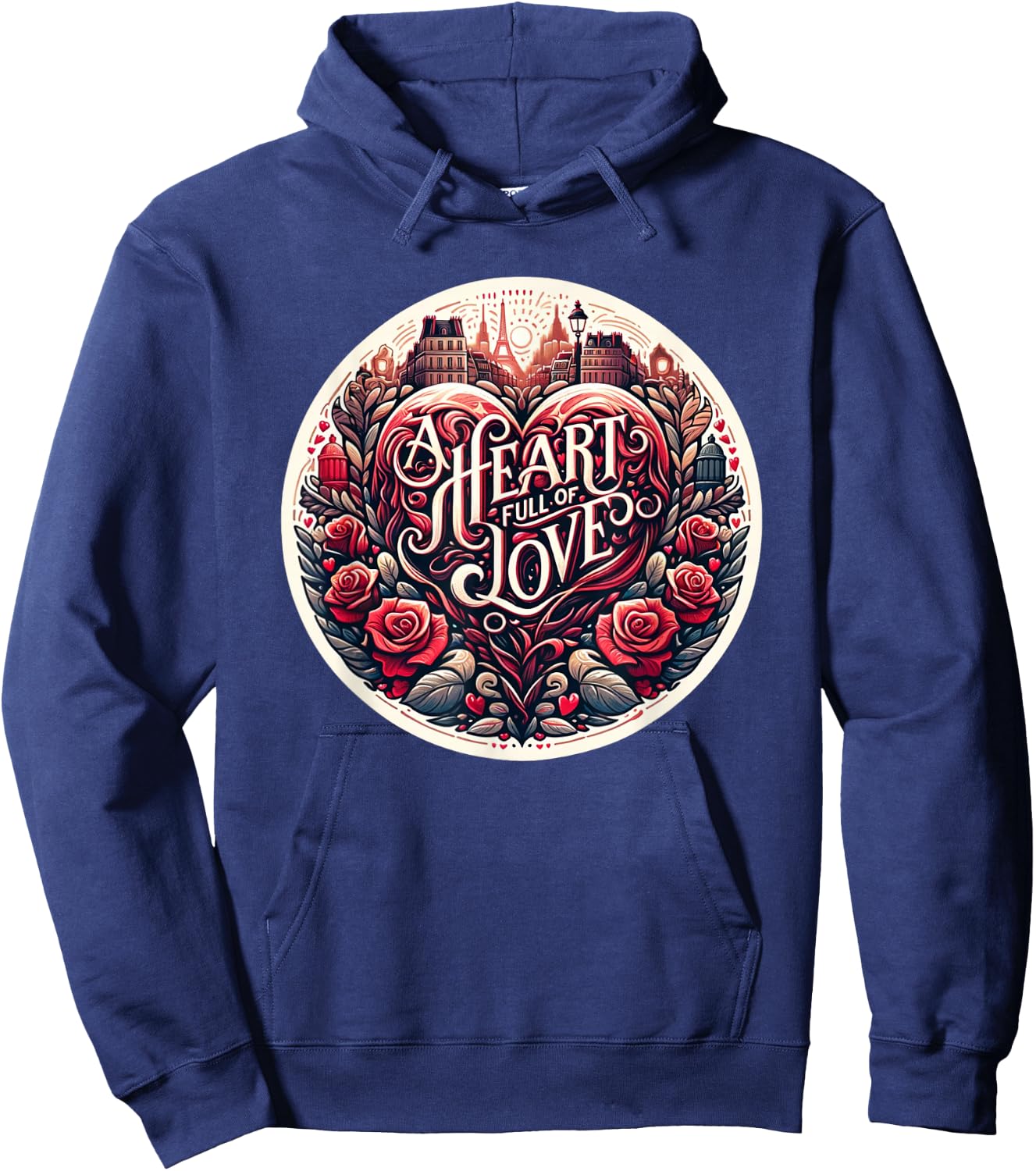 A Heart Full Of Love French Revolution Les Mis Hoodie - Hoodie | Navy