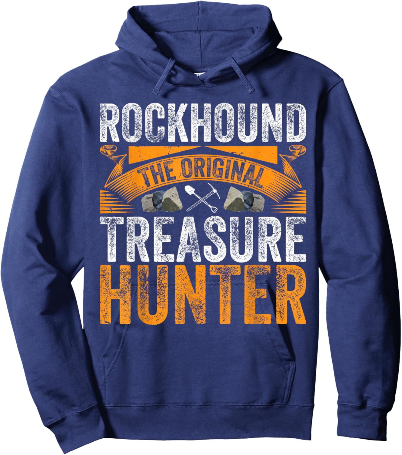 Rockhound Treasure Hunter Hoodie - Hoodie | Navy
