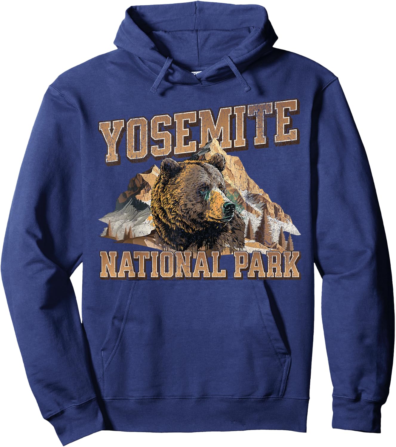Yosemite National Park Hoodie - Hoodie | Navy