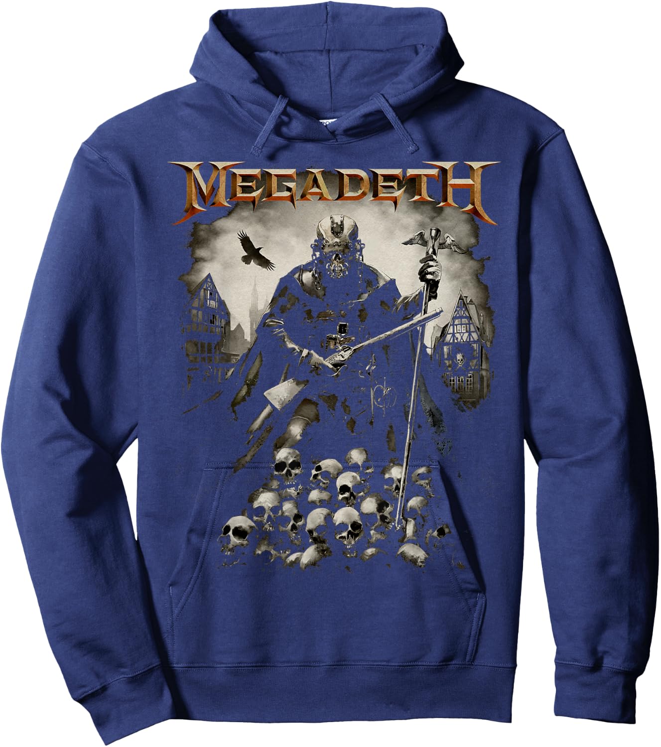 Megadeth - Plague Hoodie - Hoodie | Navy