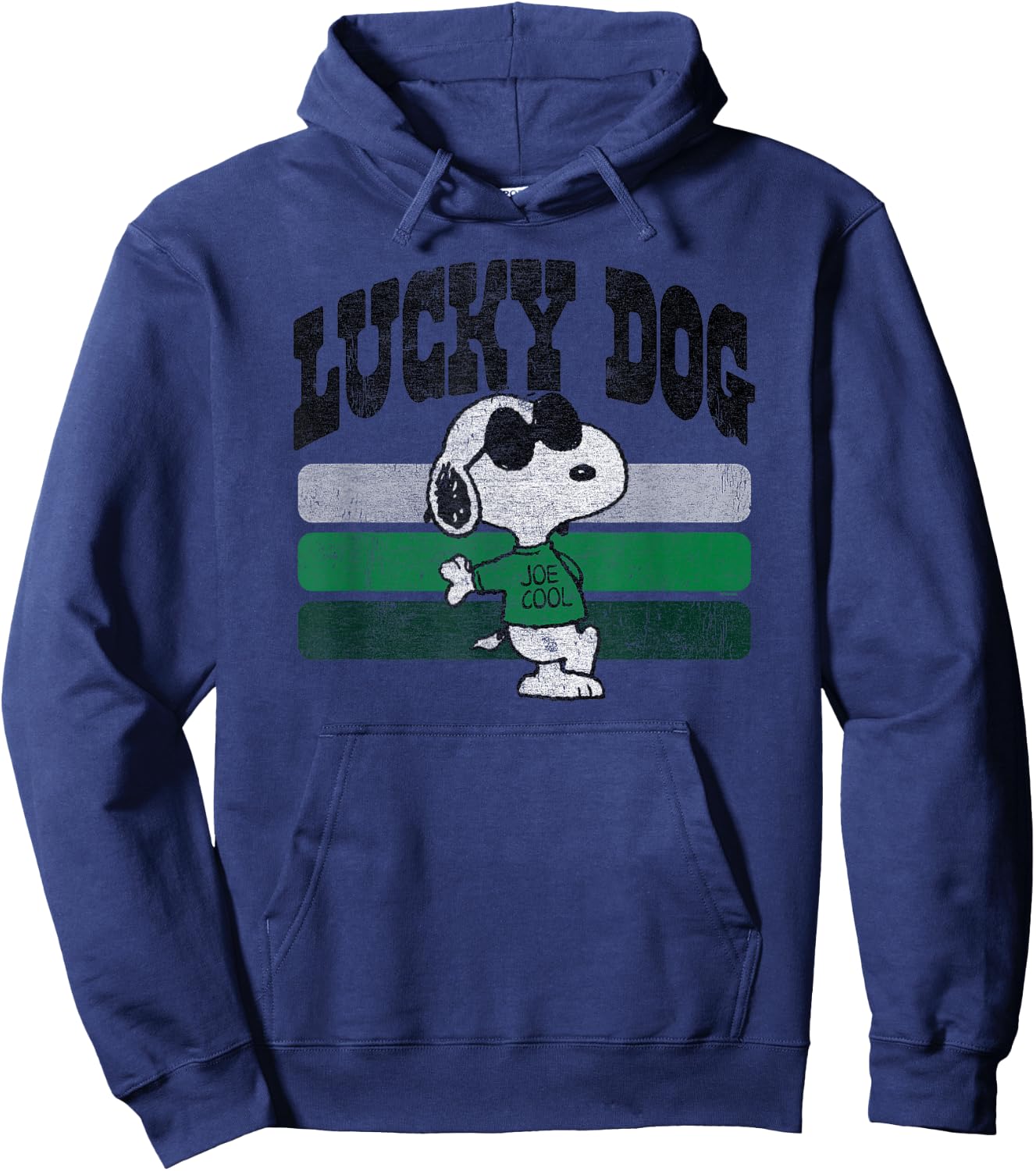 Peanuts St Patrick's Day Snoopy Lucky Dog Hoodie - Hoodie | Navy