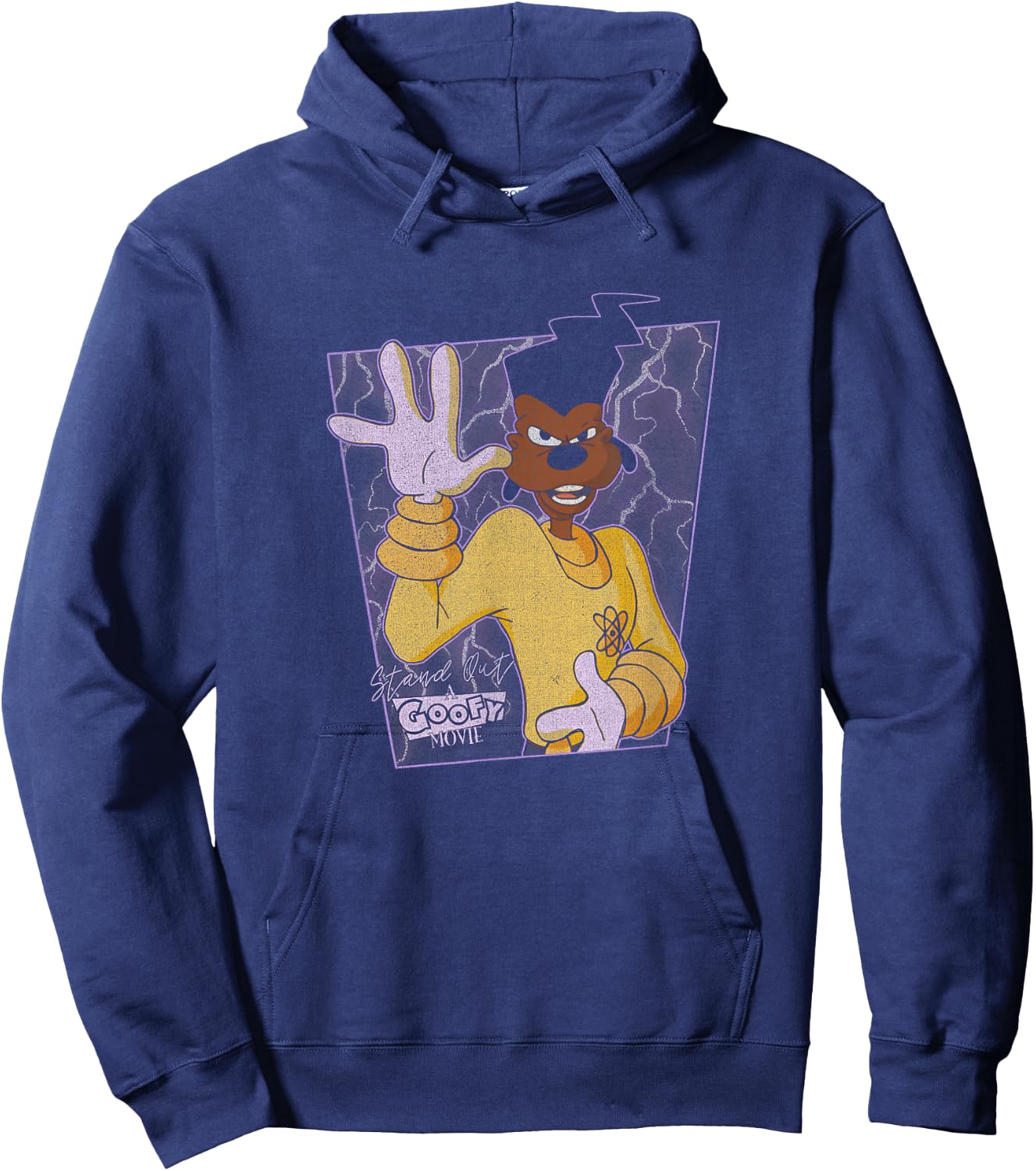 Disney Goofy Movie Powerline Poster Hoodie - Hoodie | Navy
