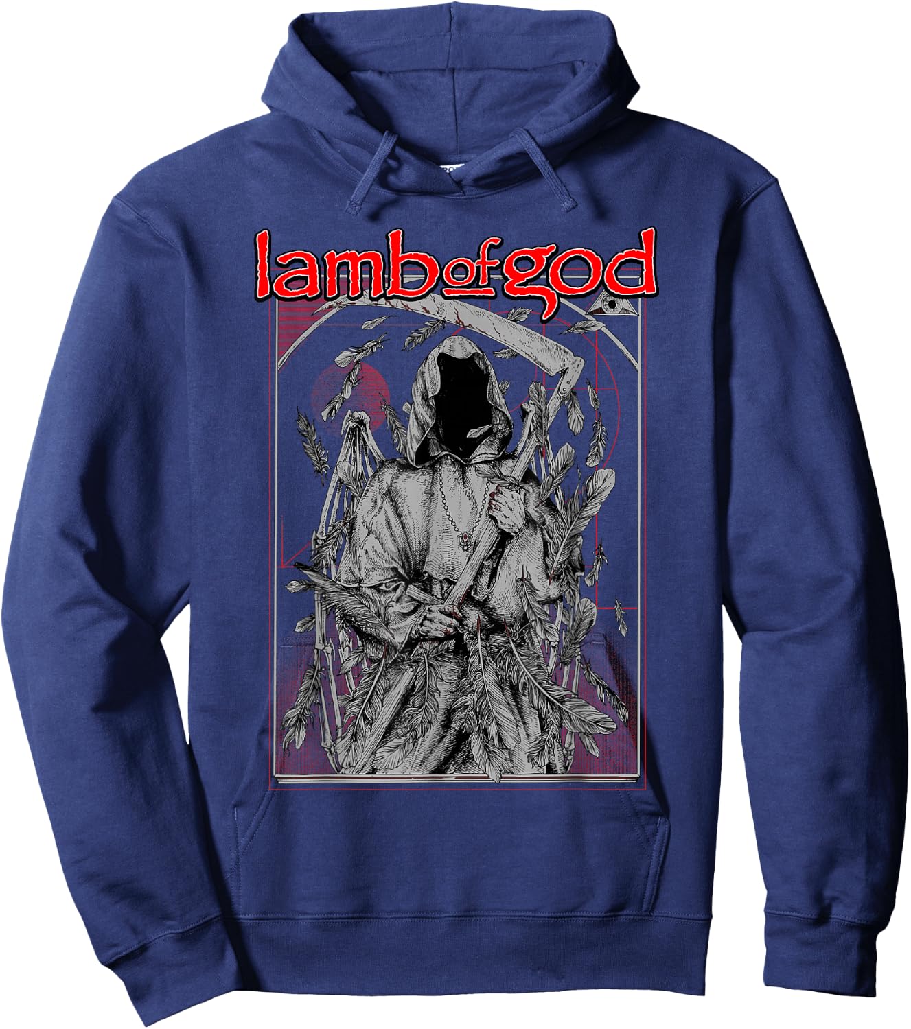 Lamb of God - Raf Reaper Hoodie - Hoodie | Navy