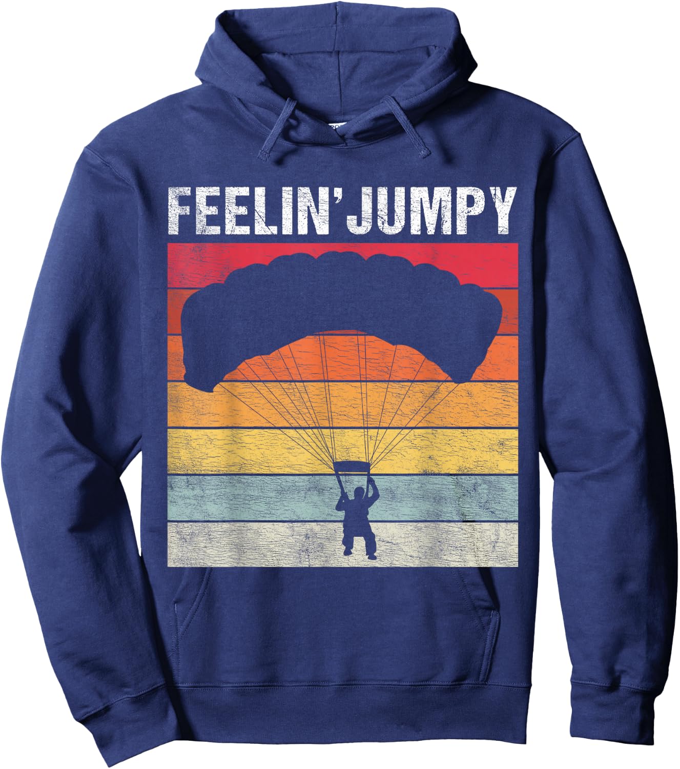 Paratrooper Pride for 82nd Airborne Veterans Hoodie - Hoodie | Navy