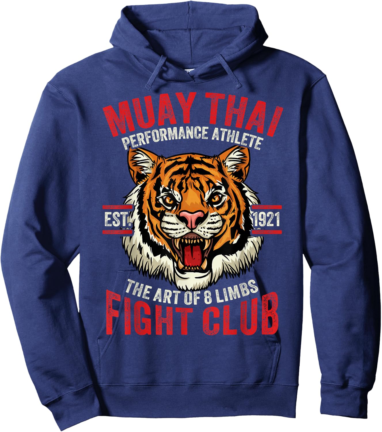 Muay Thai Thai Boxing Hoodie - Hoodie | Navy